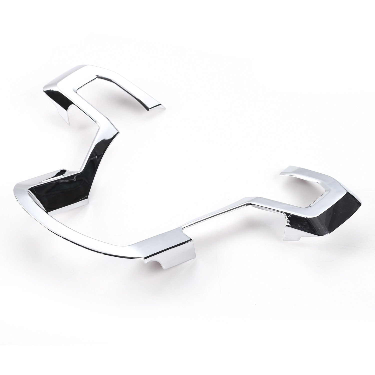 Voodonala Chrome Steering Wheel Cover Trim for 2015-2017 Ford F150 F250 F350, ABS, Large Size