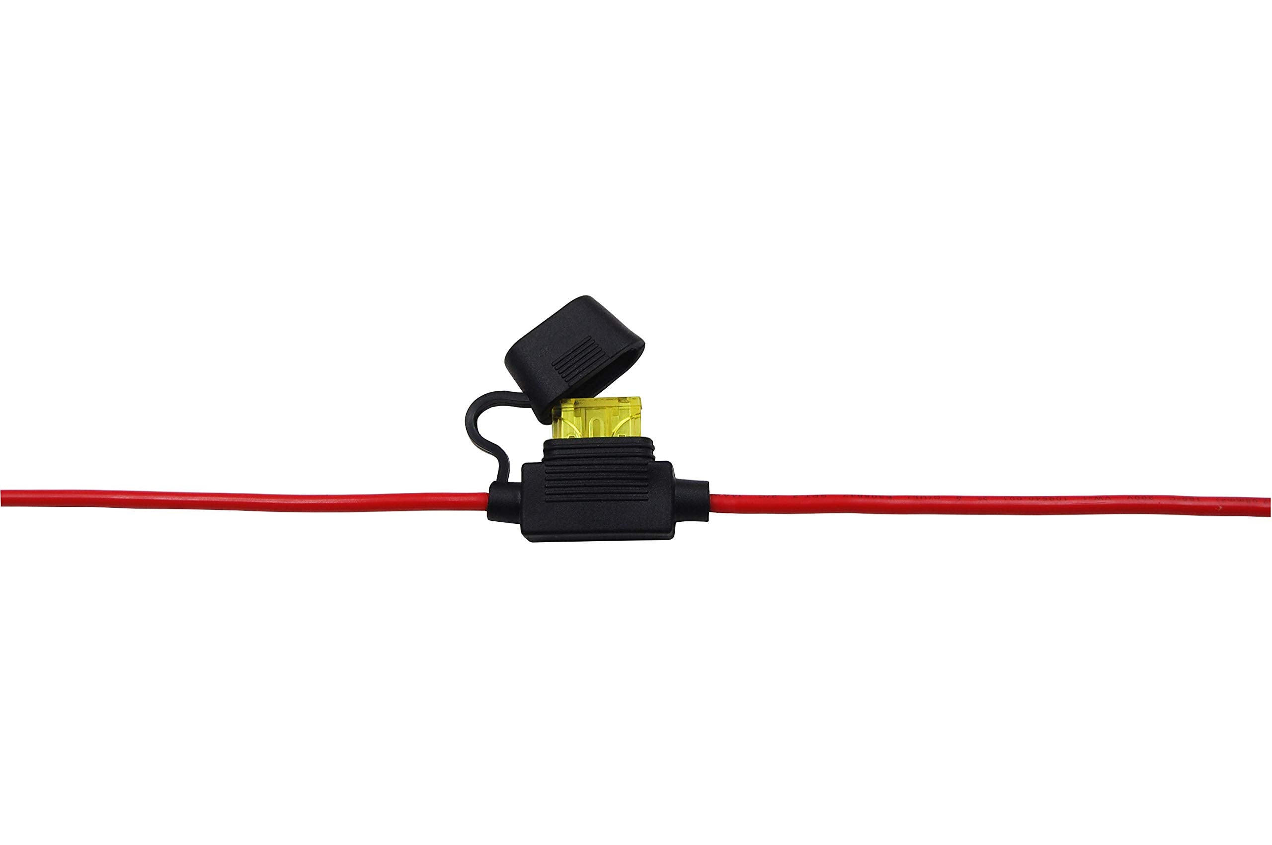Cuzec 14Awg 2Ft / 0.61M Adapter Plug Socket With Eyelet Terminal