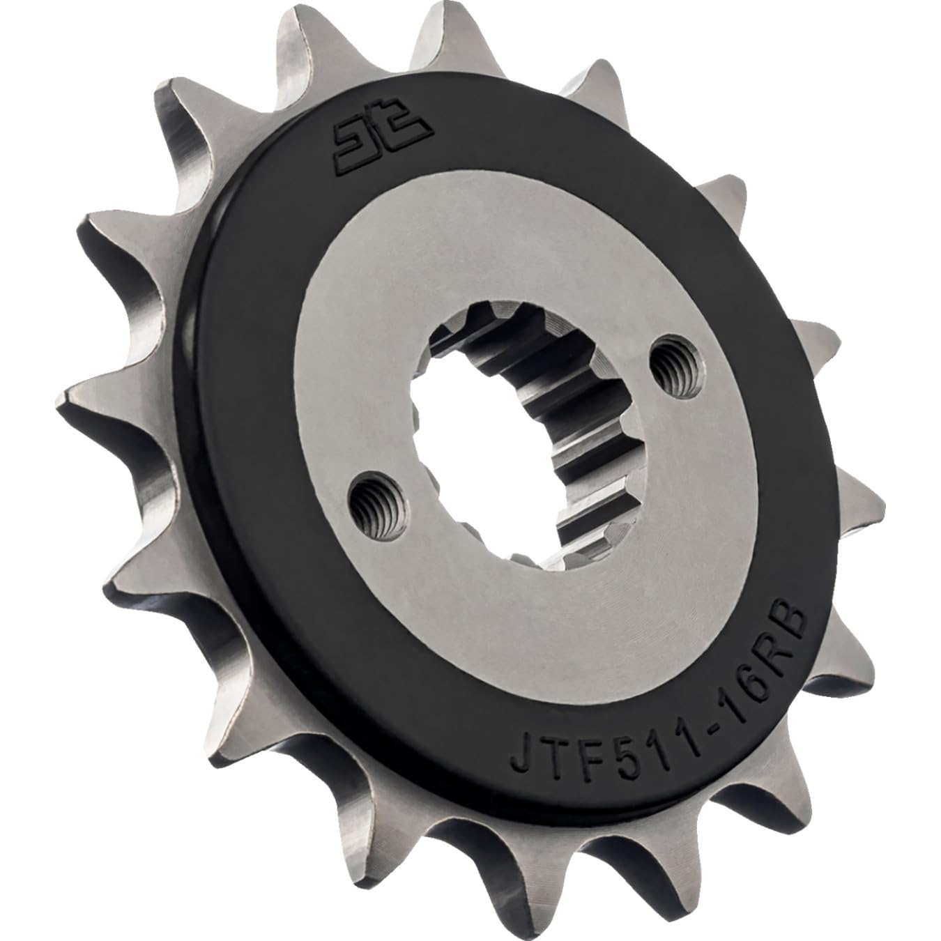 Jt Sprockets Jtf511.16Rb 16 Tooth Rubber Cushioned Front Countershaft Sprocket, Single