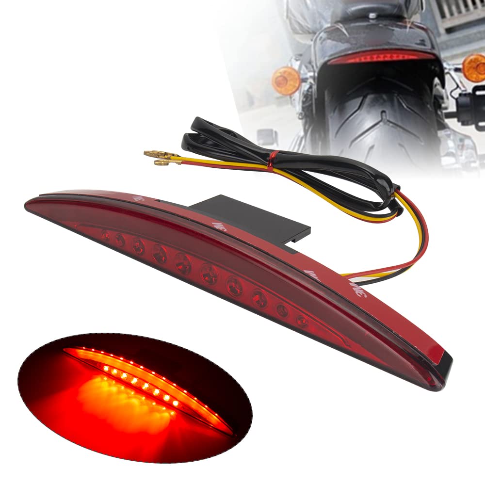 Breakout Tail Light LED Rear Fender Taillight Assembly Compatible for Harley Davidson Softail Breakout CVO FXSBSE 2013 2014 FXSB