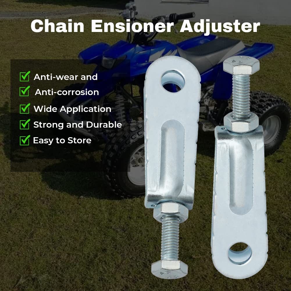 Autovic Chain Tensioner Adjuster Rear Carrier Tool For Yamaha Raptor 350 05-16 Warrior 350 89-05 Blaster 200 88-06 Breeze 89-04