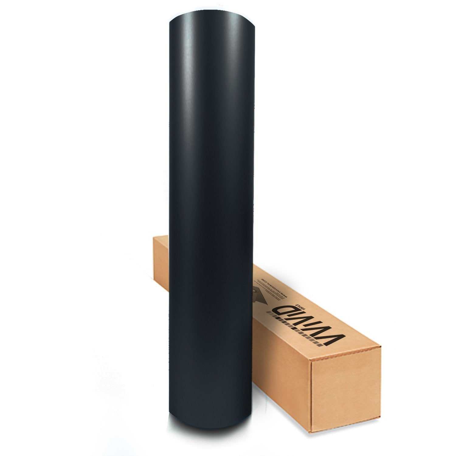 Vvivid Matte Black Vinyl Wrap Adhesive Film Air Release Decal Sheet (300 Inch X 60 Inch)