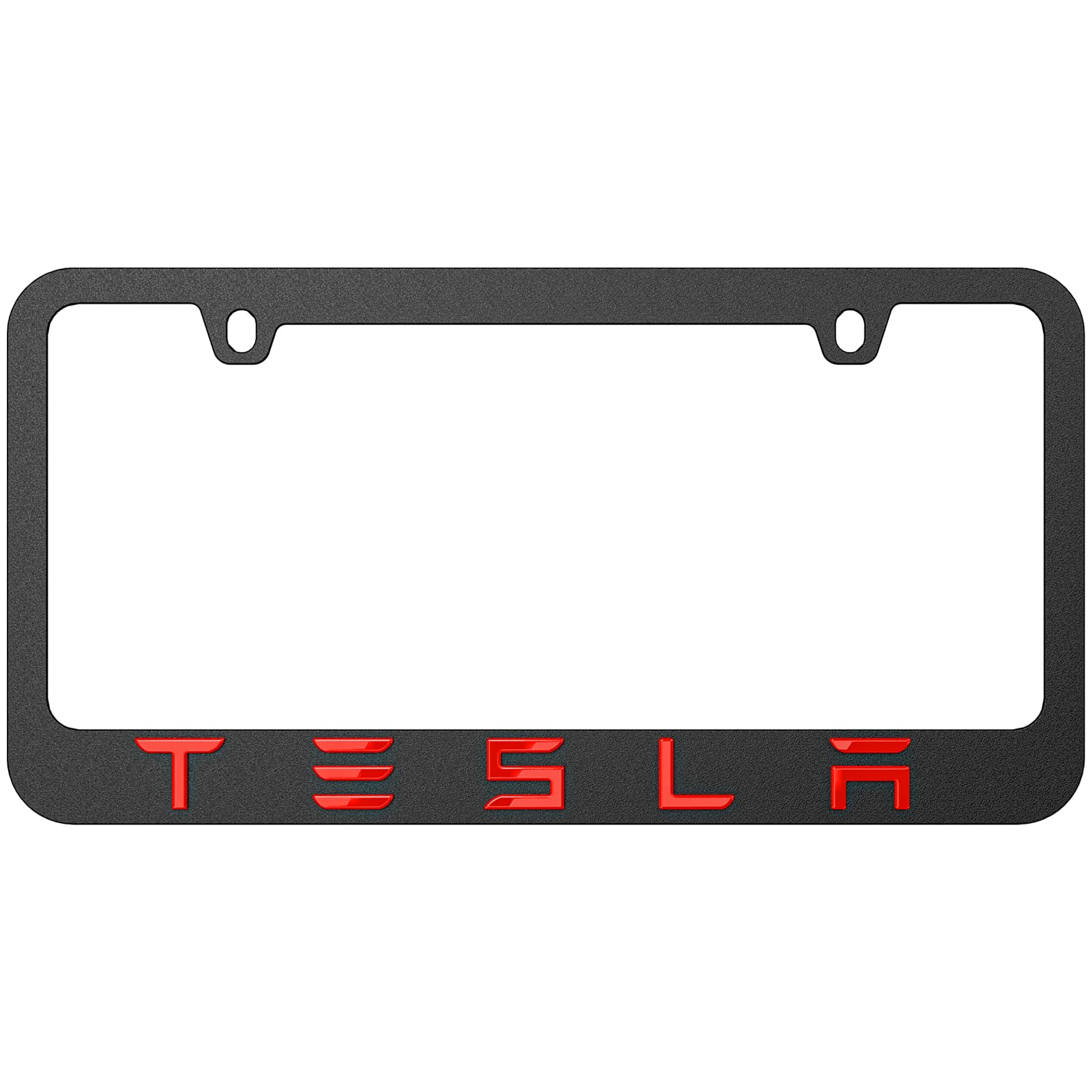Black License Plate Frame