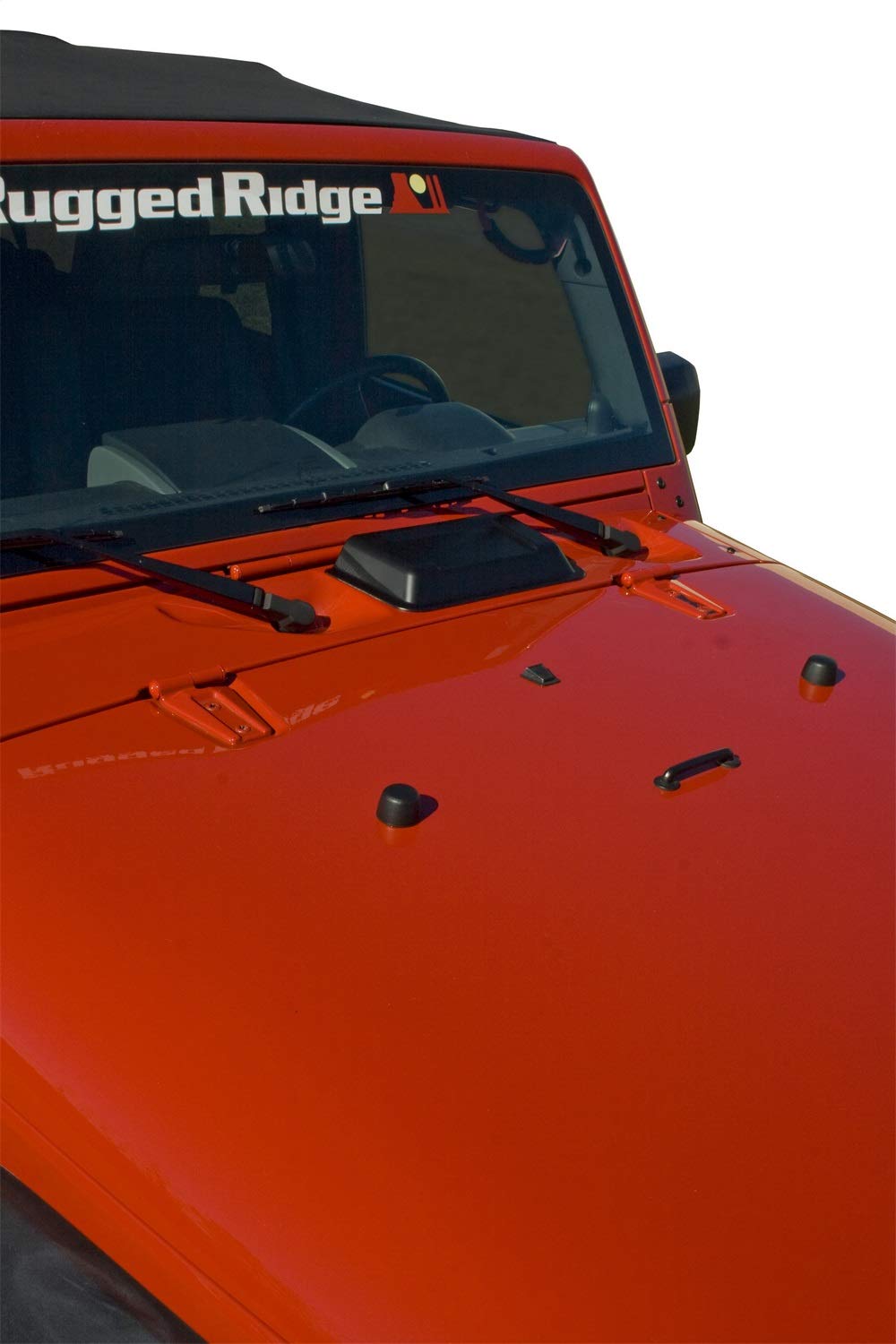 Rugged Ridge | Cowl Vent Scoop, Black | 11352.12 | Fits 1998-2018 Jeep Wrangler Tj/Jk