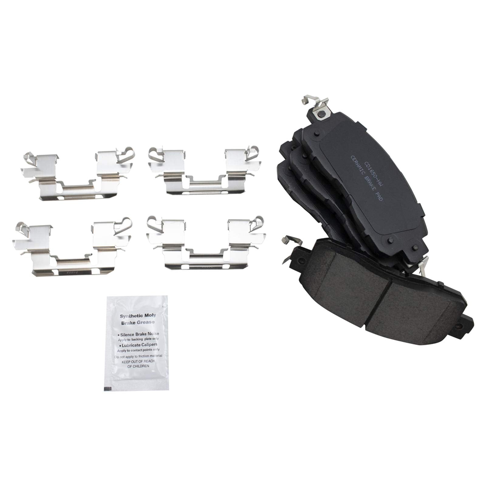 Trq Front And Rear Brake Pad & Rotor Kit Brake Pads Brake Rotor Ceramic Compatible With 2013-2021 Nissan Altima