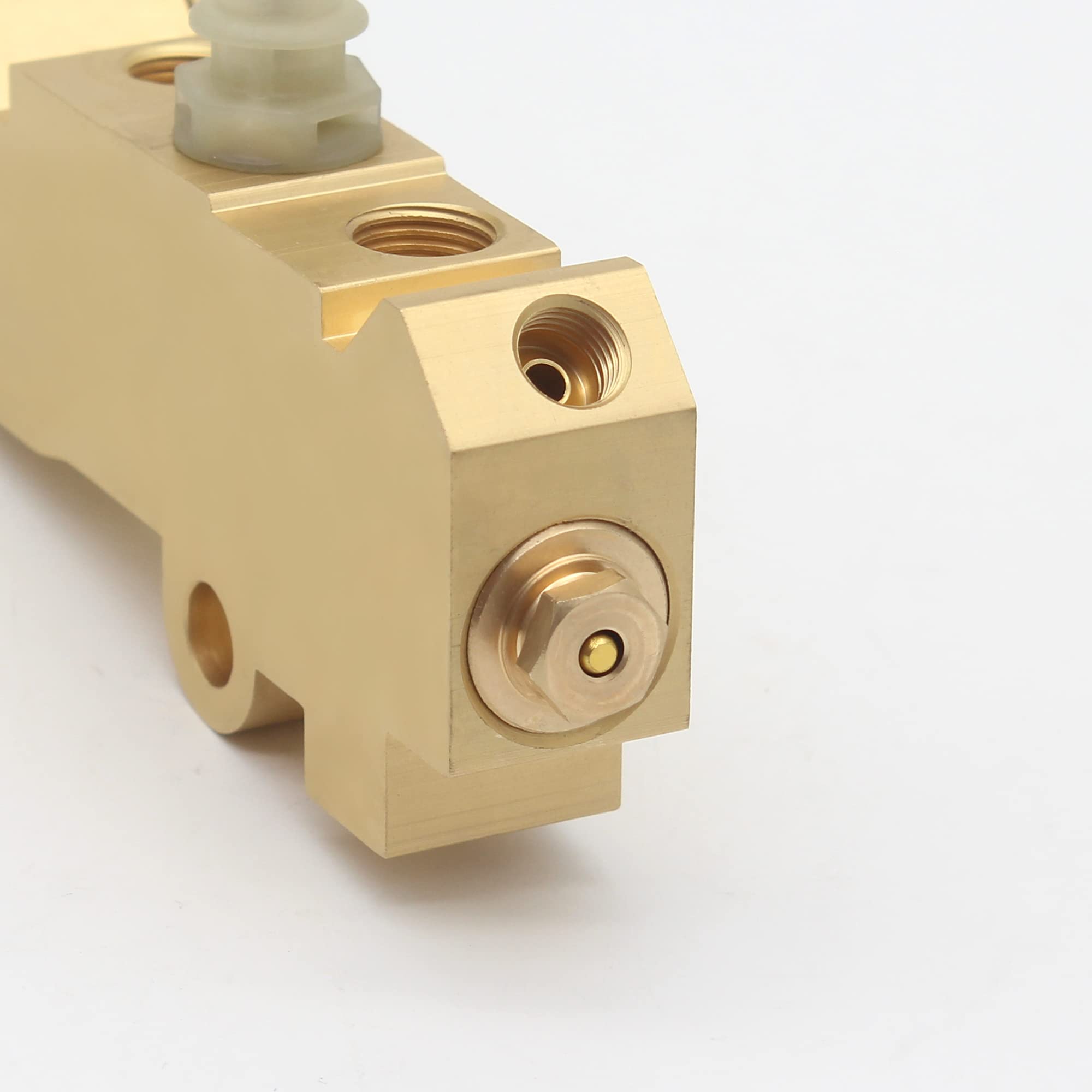 Ajantech PV2 Brake Proportioning Valve - Brass, Disc/Drum, Model 172-1353 for Ford, Chevy, GM Classic Cars & Trucks