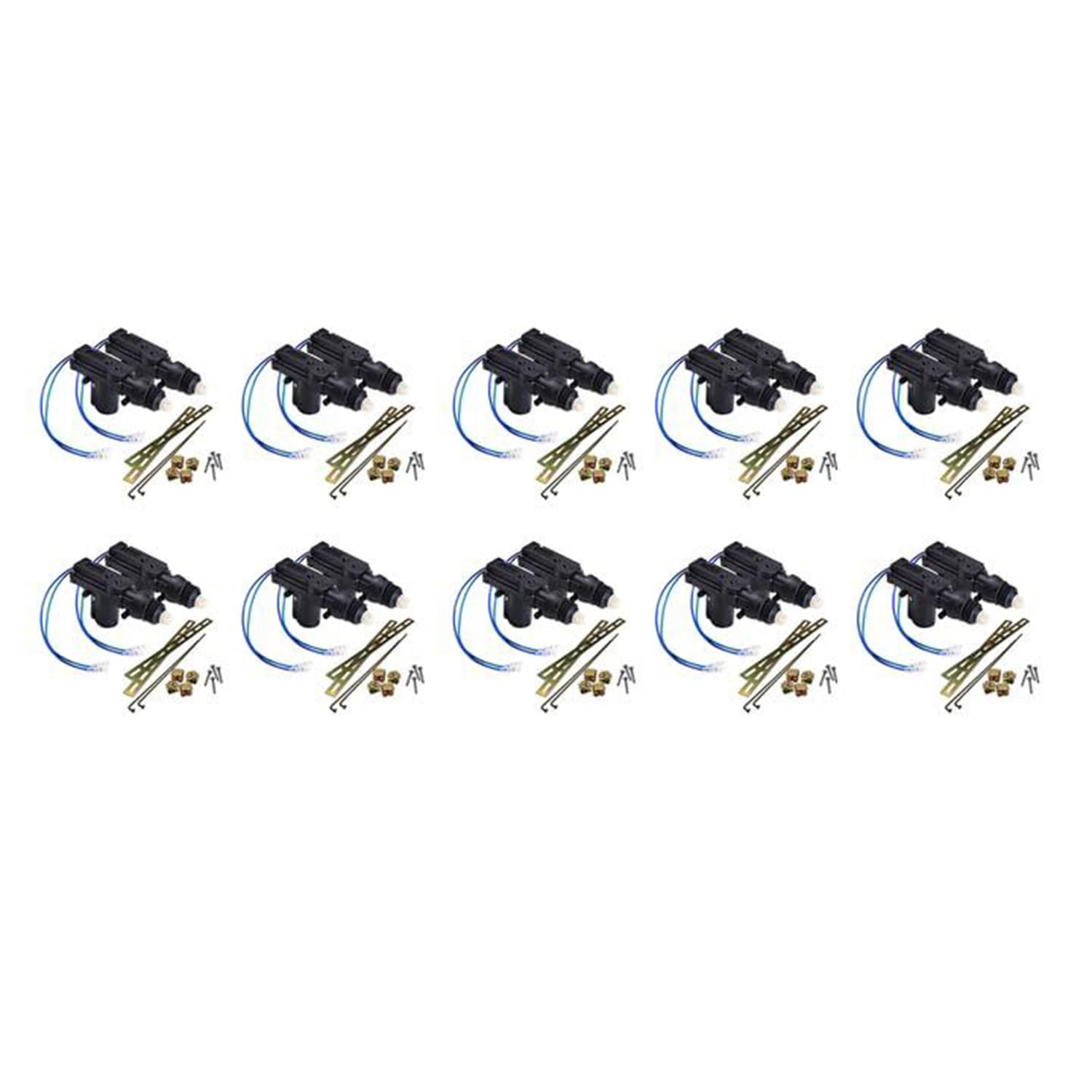 Zone Tech Car Universal High Power Door Lock Actuator - Premium Quality Heavy Duty Durable High Power Door Lock Actuator (20-Pac