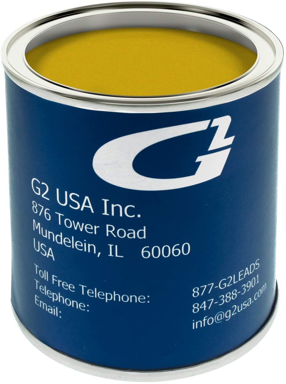G2 High Temperature Brake Caliper Paint Kit - Gold, High Gloss, Wear & Heat Resistant, Epoxy System, Model G2168