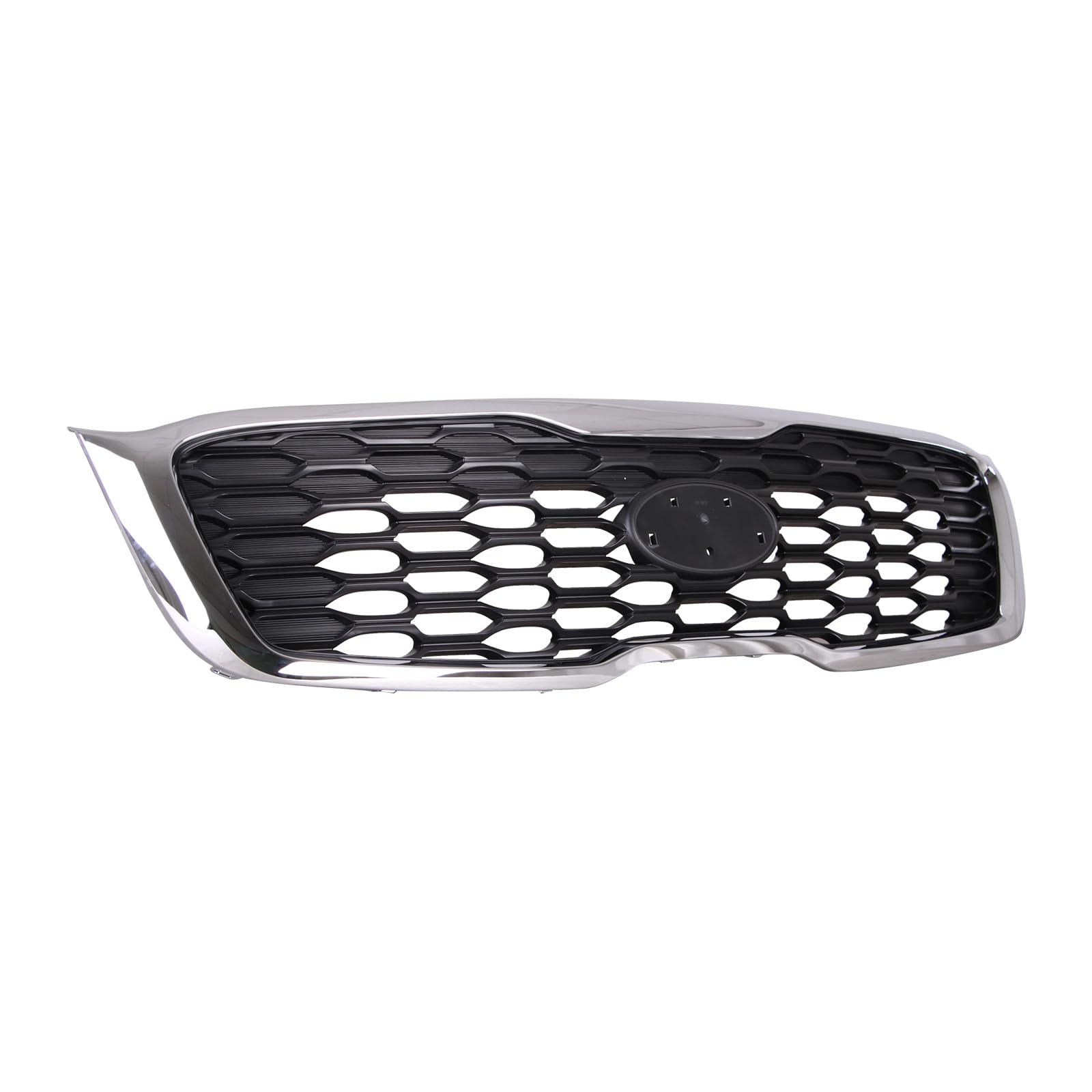 TYG (CAPA QUALITY) Chrome Front Grille Compatible with 2019-2020 Kia Sorento L/LX, ABS OEM Replacement Bumper Grill for KI120020