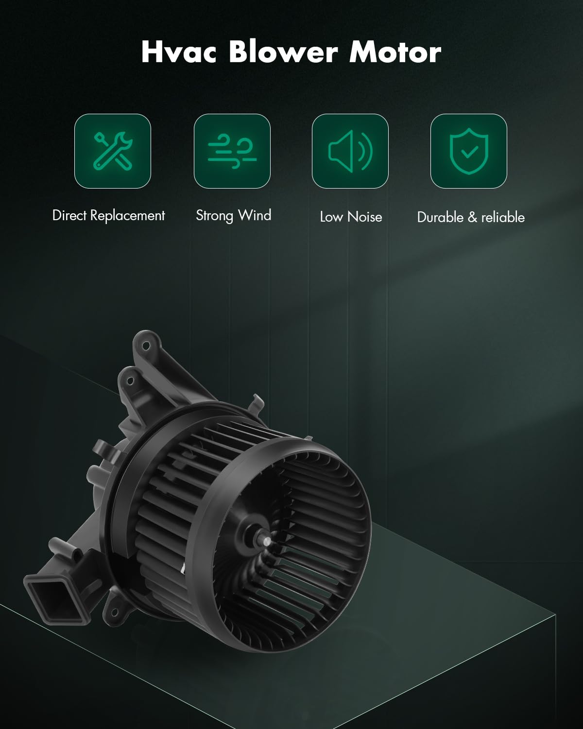 Scitoo Hvac Heater Blower Motor With Fan Cage 700351 For Dodge For Hornet 2023,For Fiat For 500X 2016-2022,For Jeep For Compass