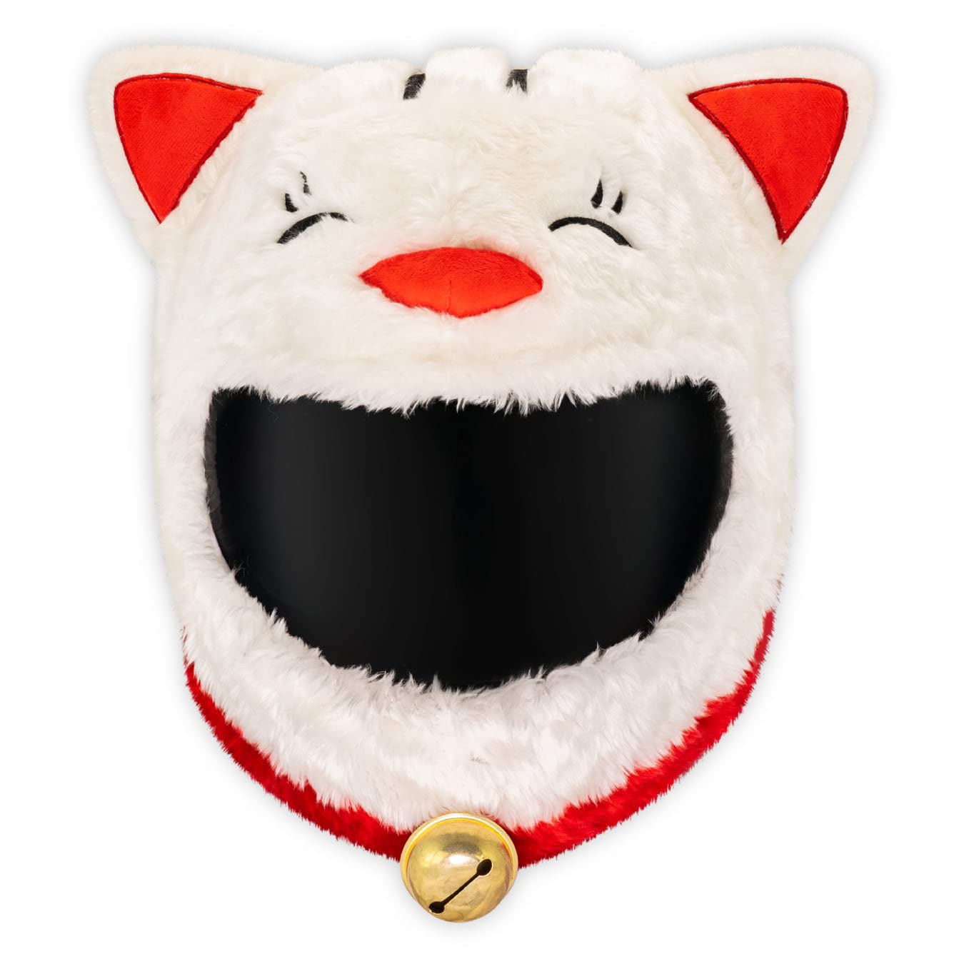 Moto Loot Helmet Cover For Motorcycle Helmet, Fun Rides And Gifts (Cover Only. Helmet Not Included) - Lucky Cat