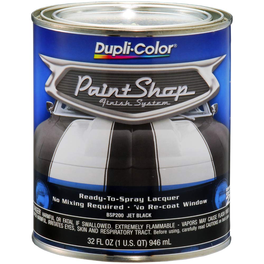 Dupli-Color Bsp200 Paint Shop Finish System Base Coat - Jet Black - 32 Oz. Automotive Paint