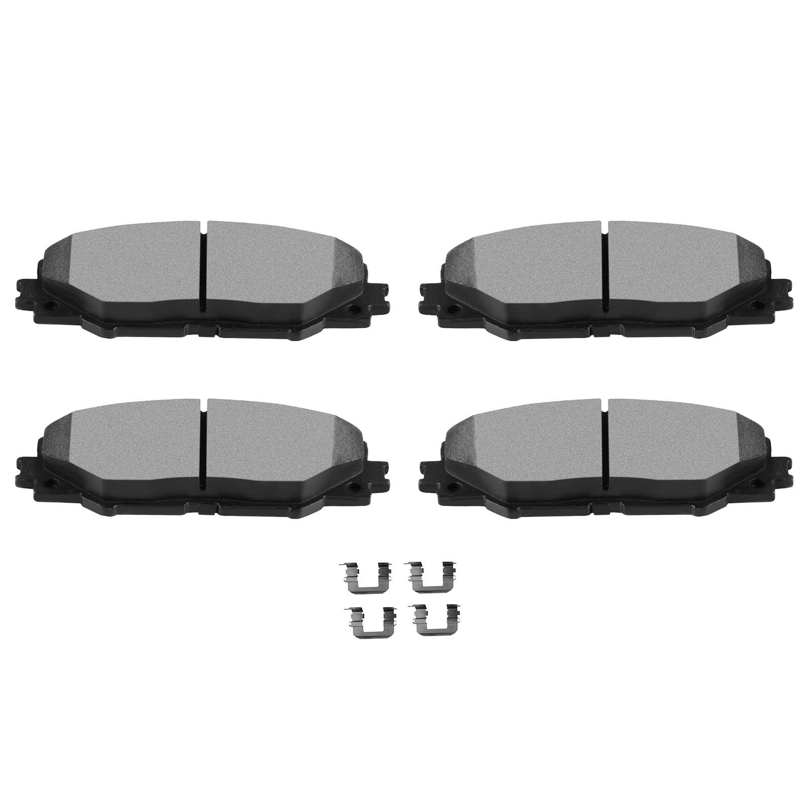 Scitoo D1211 Front Ceramic Brake Pads Sets Fit For Pontiac Vibe 09-10,For Scion Im 16,For Scion Tc 2011-2016,For Toyota Corolla