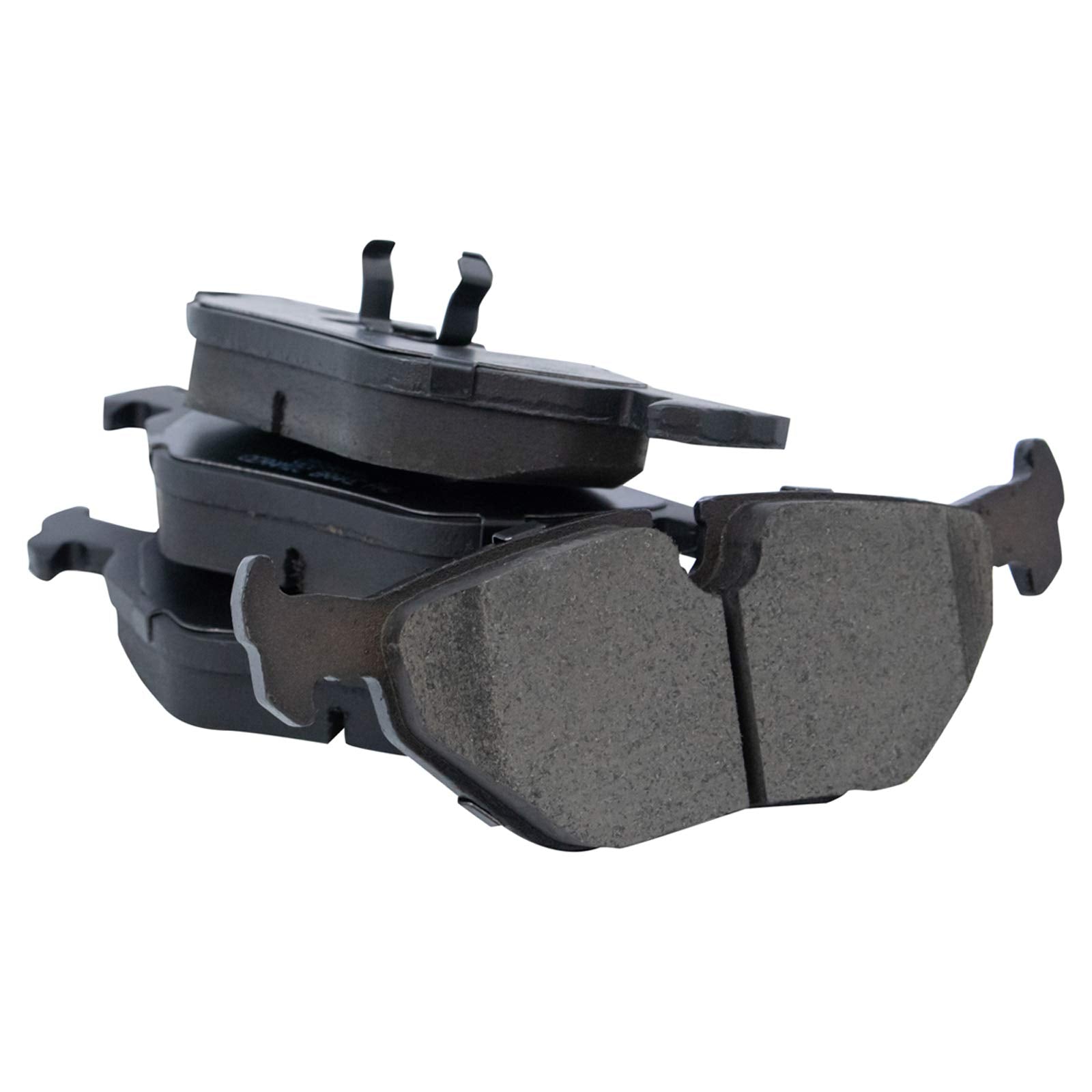 Trq Rear Brake Pad & Rotor Kit Brake Pads Brake Rotor Ceramic Compatible With 2000 Bmw 323Ci 323I 328Ci 1999-2000 328I