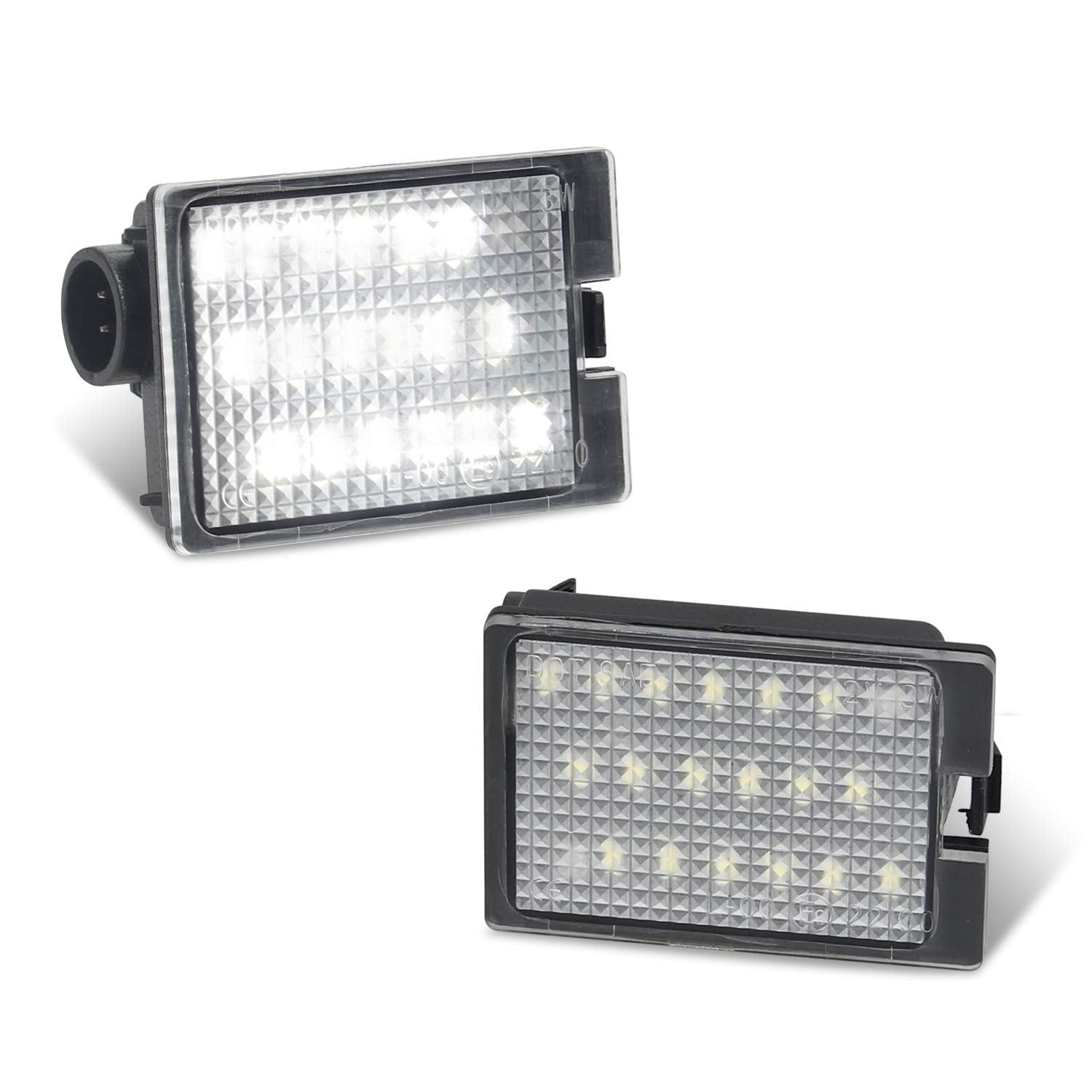 Ruxifey Led License Plate Light Tag Lights Compatible With Dodge Durango 2014-2020 Pickup Truck, 6000K White, Pack Of 2