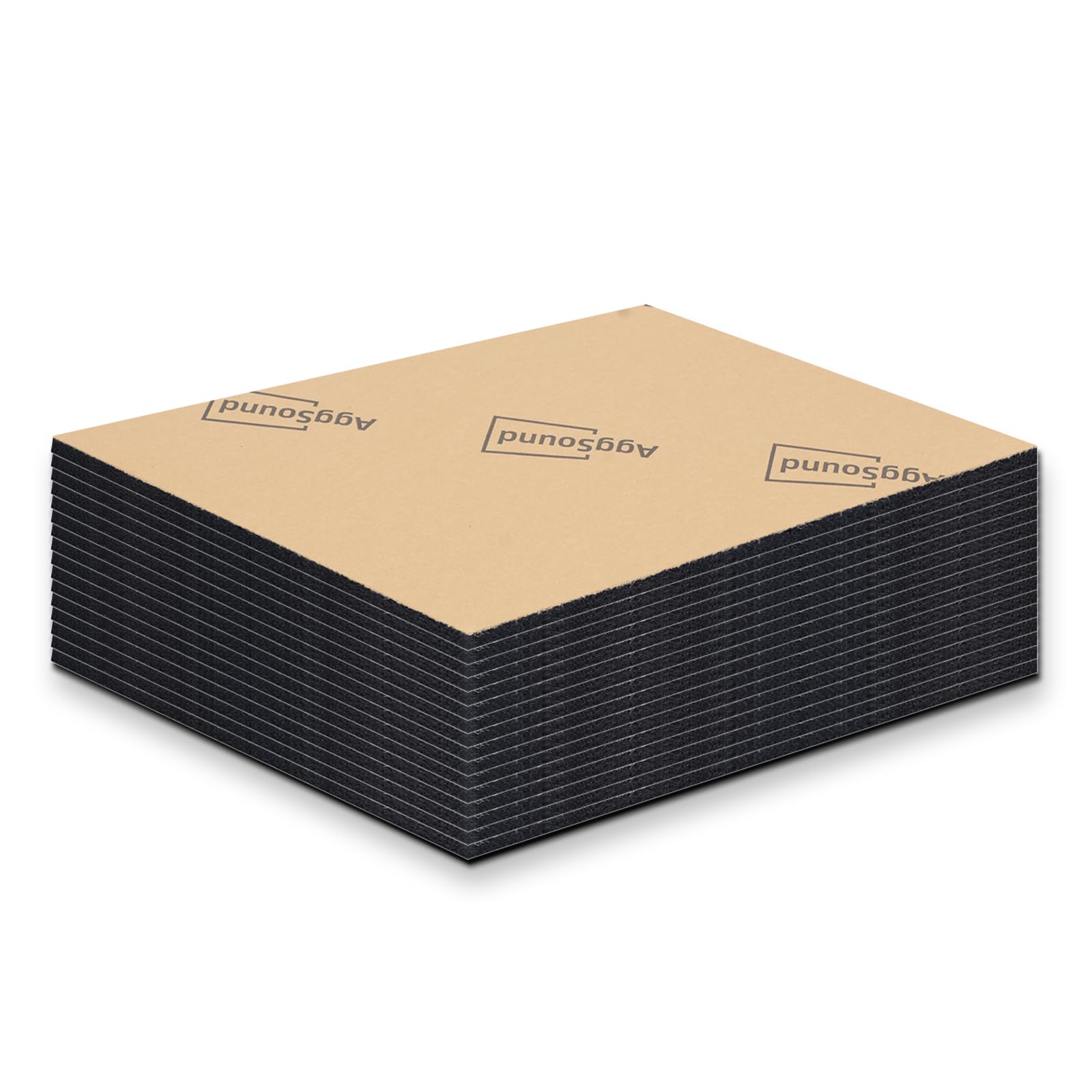 Aggsound 157Mil 55Sqft Roll Pack Sound Deadener For Cars-Auto Closed Cell Foam Noise Deadening Material-Heat Shield Insulation D