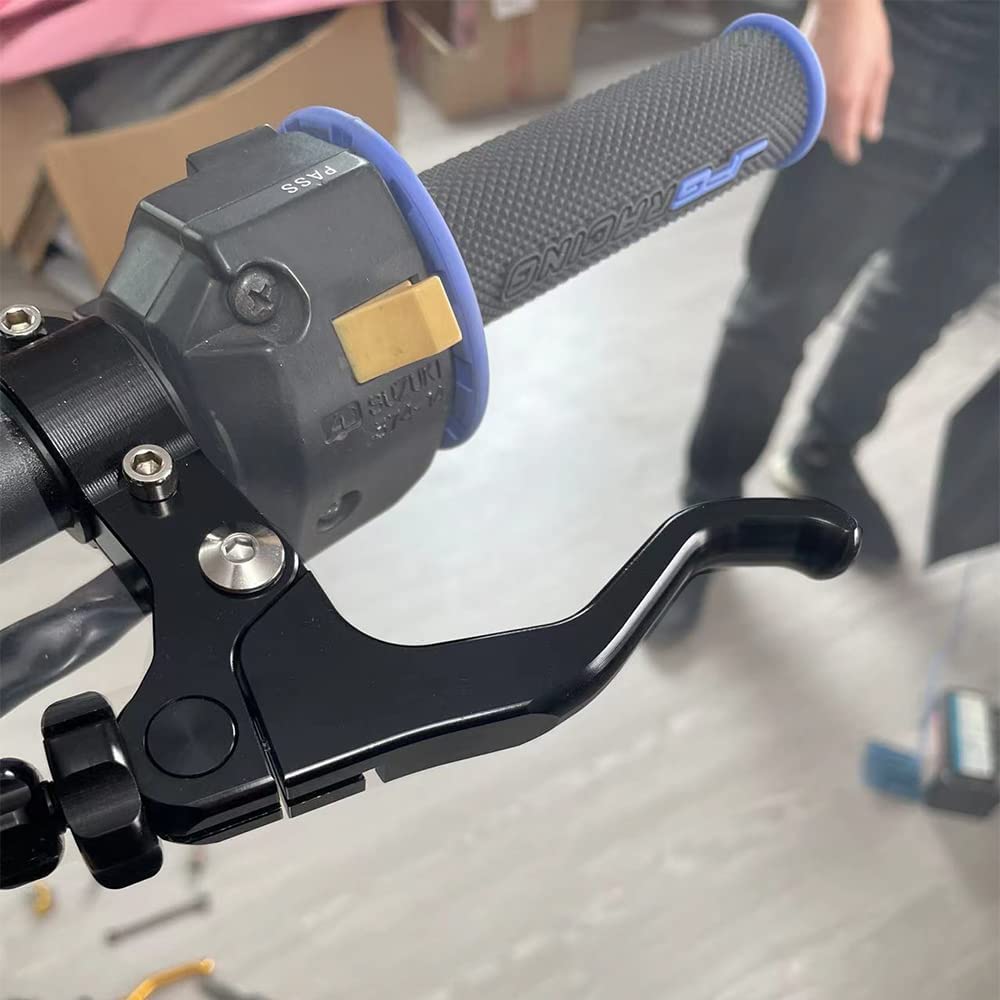 Jfg Racing Universal Stunt Clutch Lever Cnc Short Stunt Clutch Lever 22Mm 7/8'' Handlebar Motorcycle Dirt Bike Fits For Grom 14-