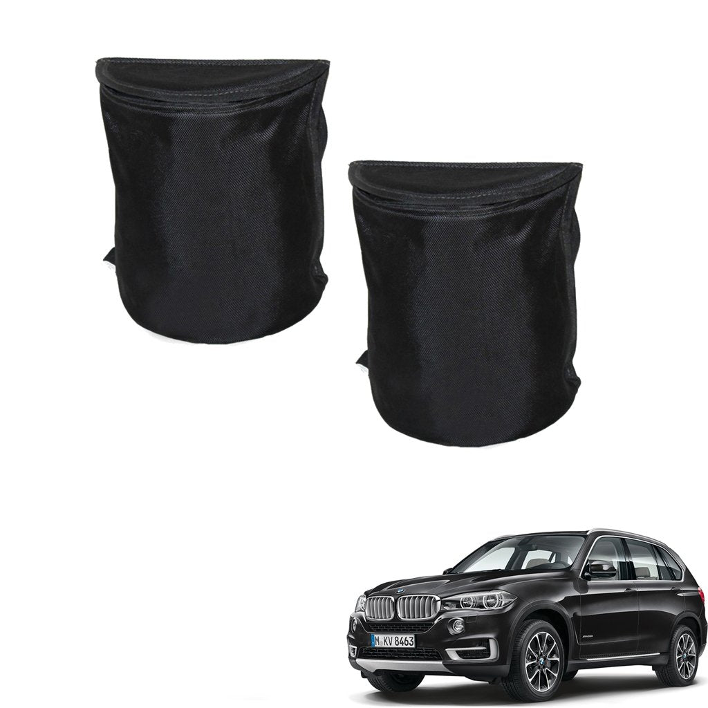 Kozdiko Semi Cylindrical Car Dustbin Set of 2 Pcs for BMW X5