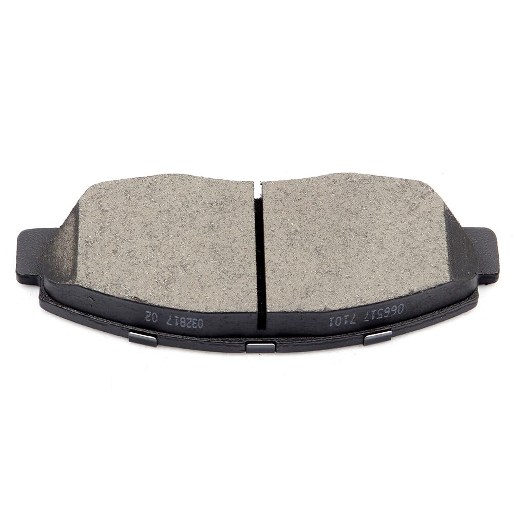 Cciyu D465 D537 Front & Rear Ceramic Disc Brake Pads Kit For Acura Cl 1997-1999,For Honda For Accord 1991-1997 8Pcs