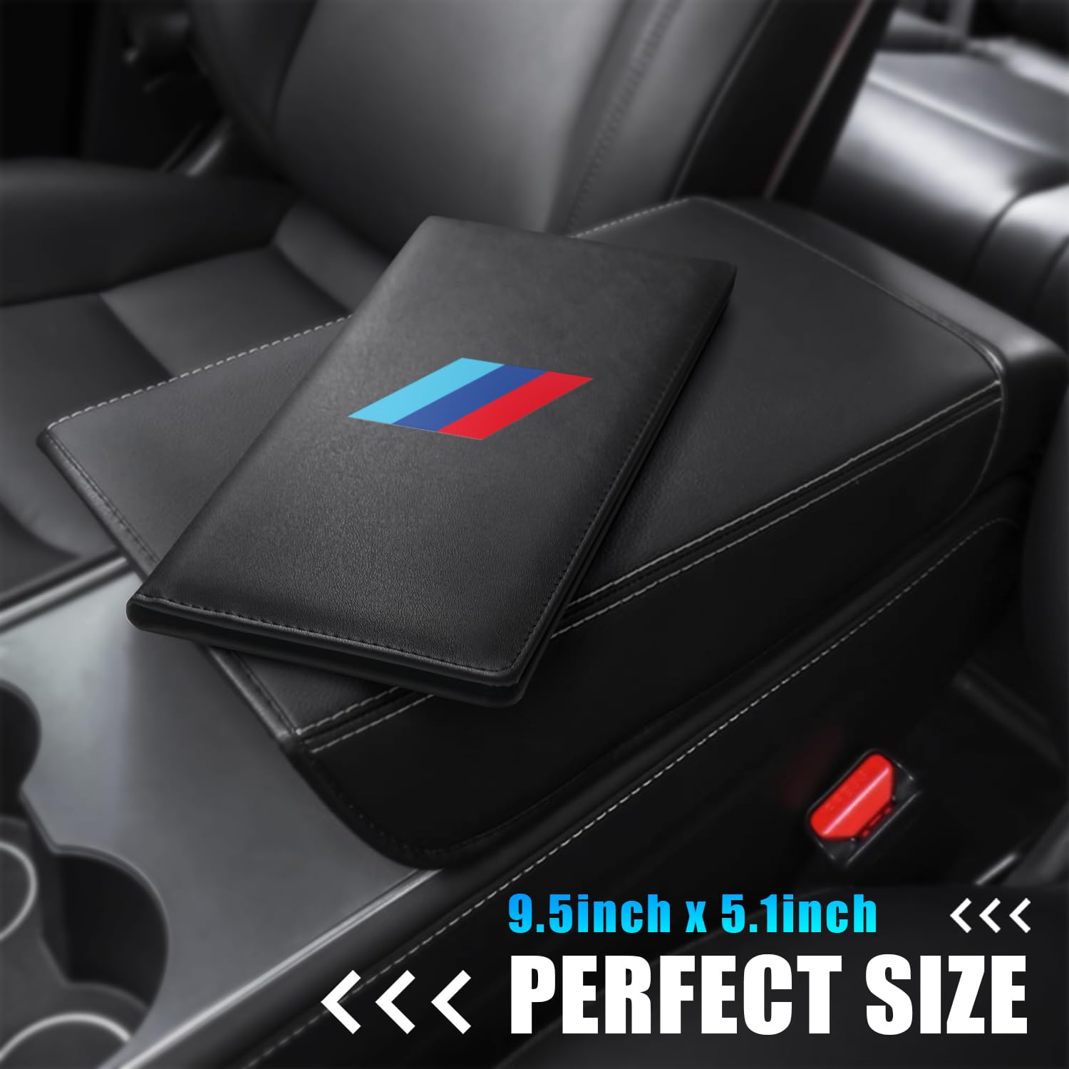 Leather Car Registration And Insurance Cards Holder Compatible With Dodge Challenger Durango Srt 392 Cars, Vehicle Glove Box Car