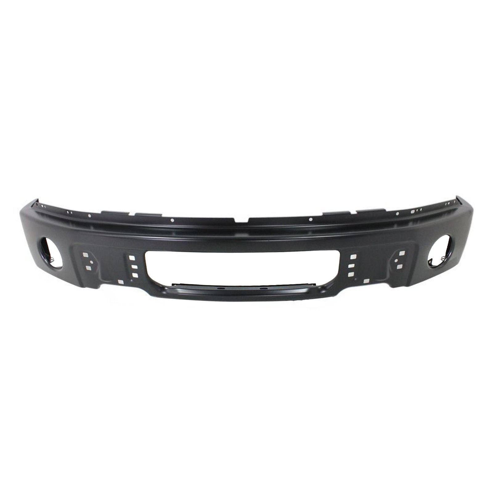 Garage-Pro Bumper for Ford F-150 2009-2014 Front Powdercoated Black Steel w/Fog Light Holes Replaces # 9L3Z17757DPTM FO1002413