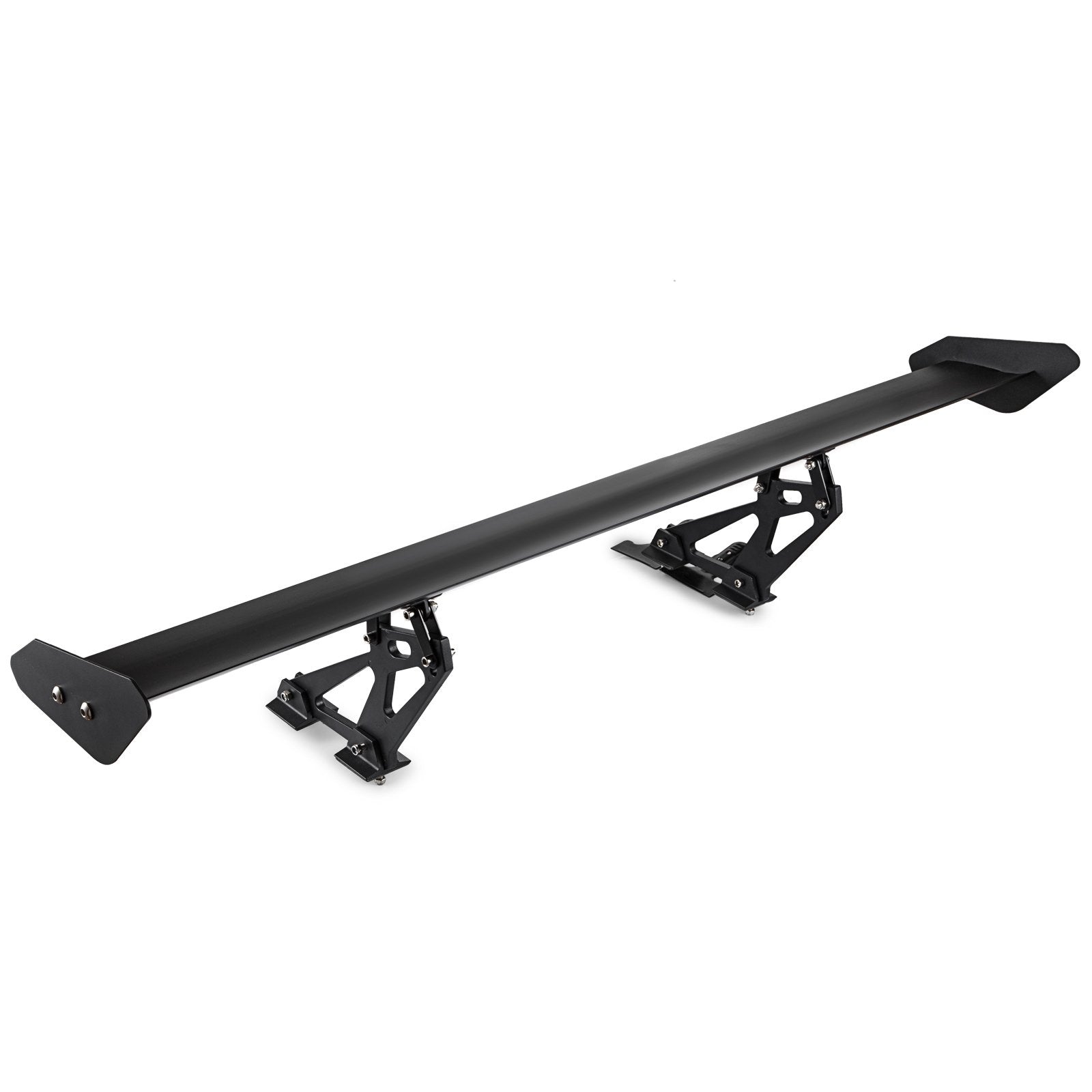 SHZOND 43.3" Adjustable GT Wing Spoiler - Black Aluminum Rear Wing for Universal Cars