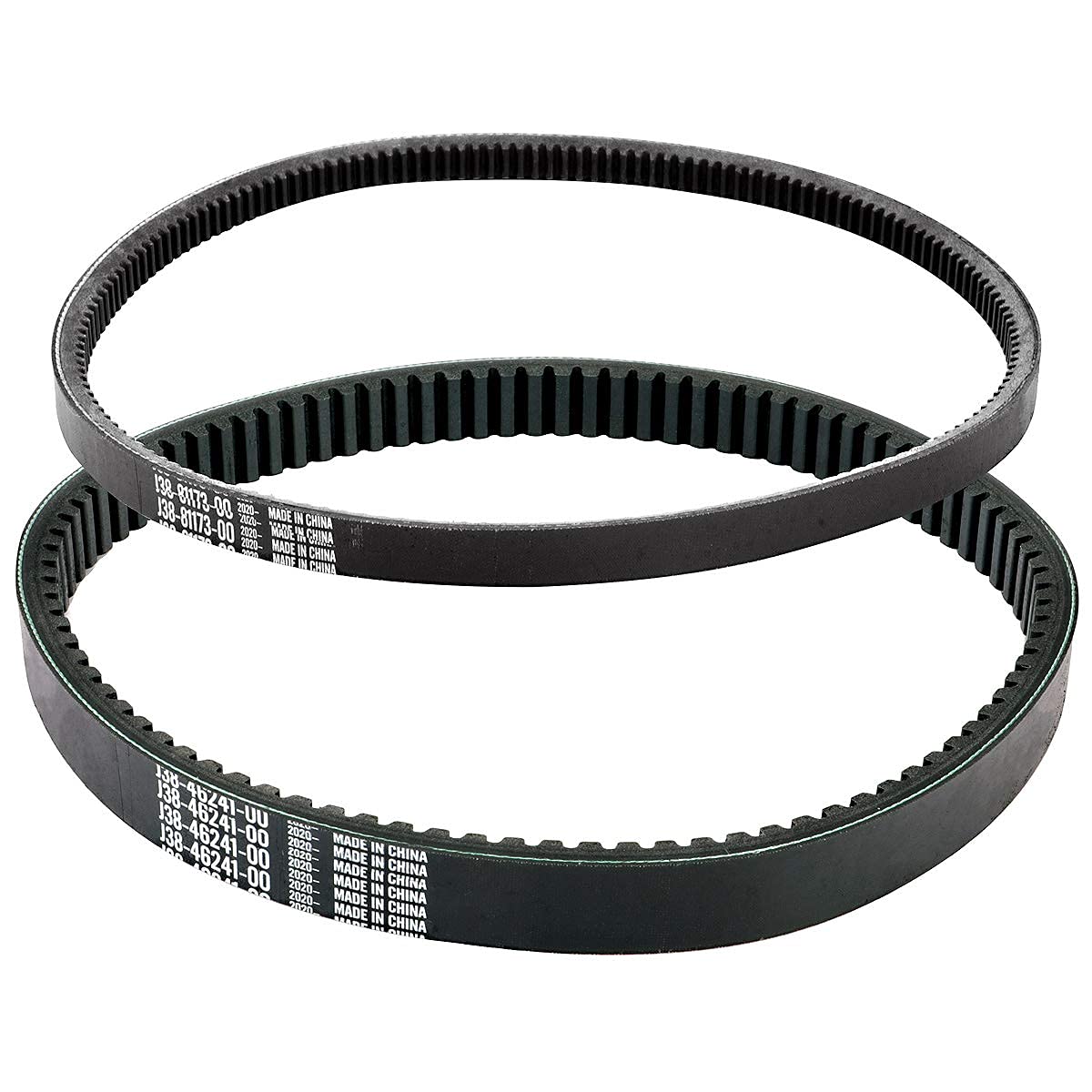 Roykaw Clutch Drive Belt & Starter Generator Belt Kits Compatible with G2 G8 G9 G11 G14 G16 G22 Drive G29-4 Cycle Gas Golf Cart