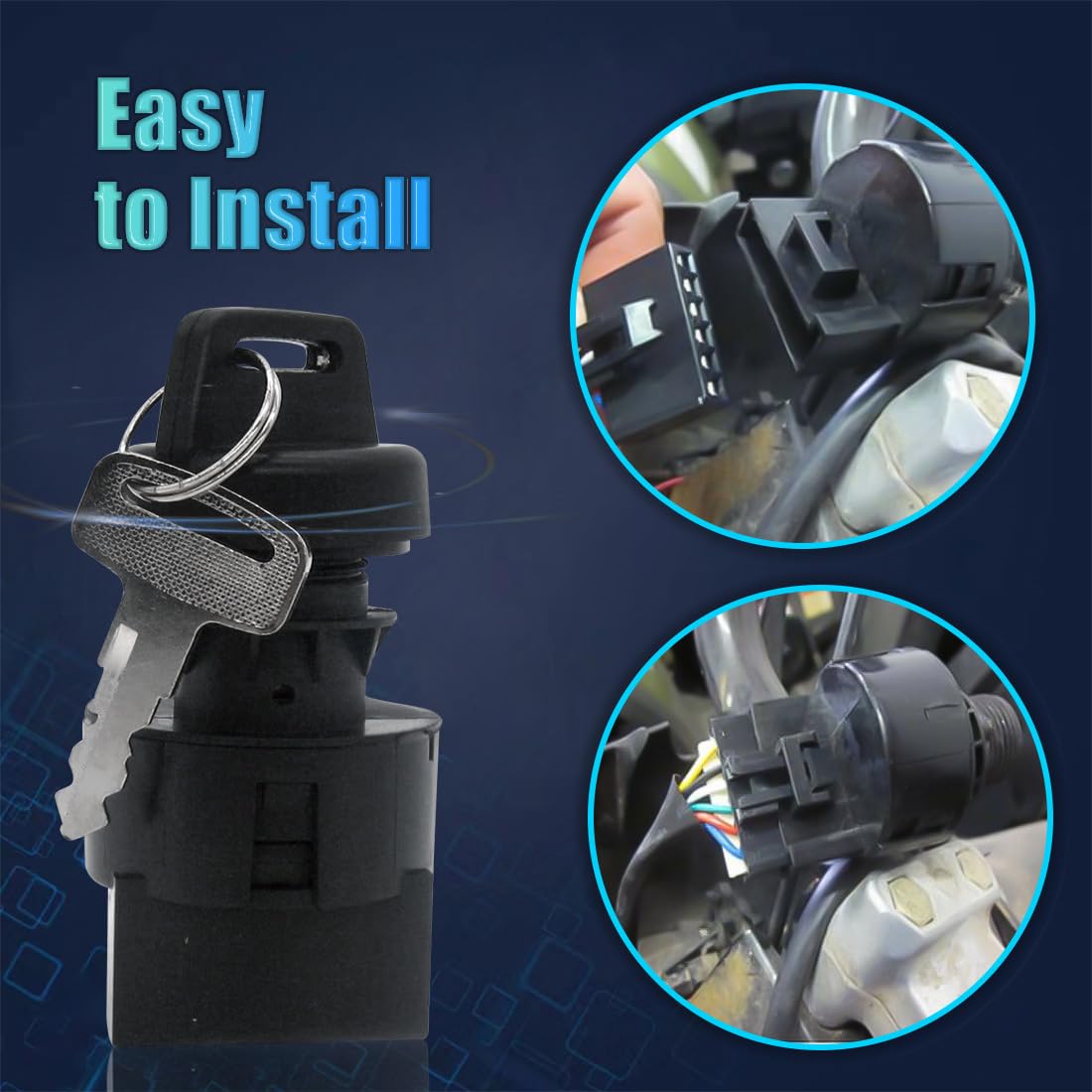 Ignition Switch Key Fits For Polaris Trail Blazer 250 330 400 Trail Boss 325 330 Polari Sportsman 850 Xp Eps Touring Efi Polaris