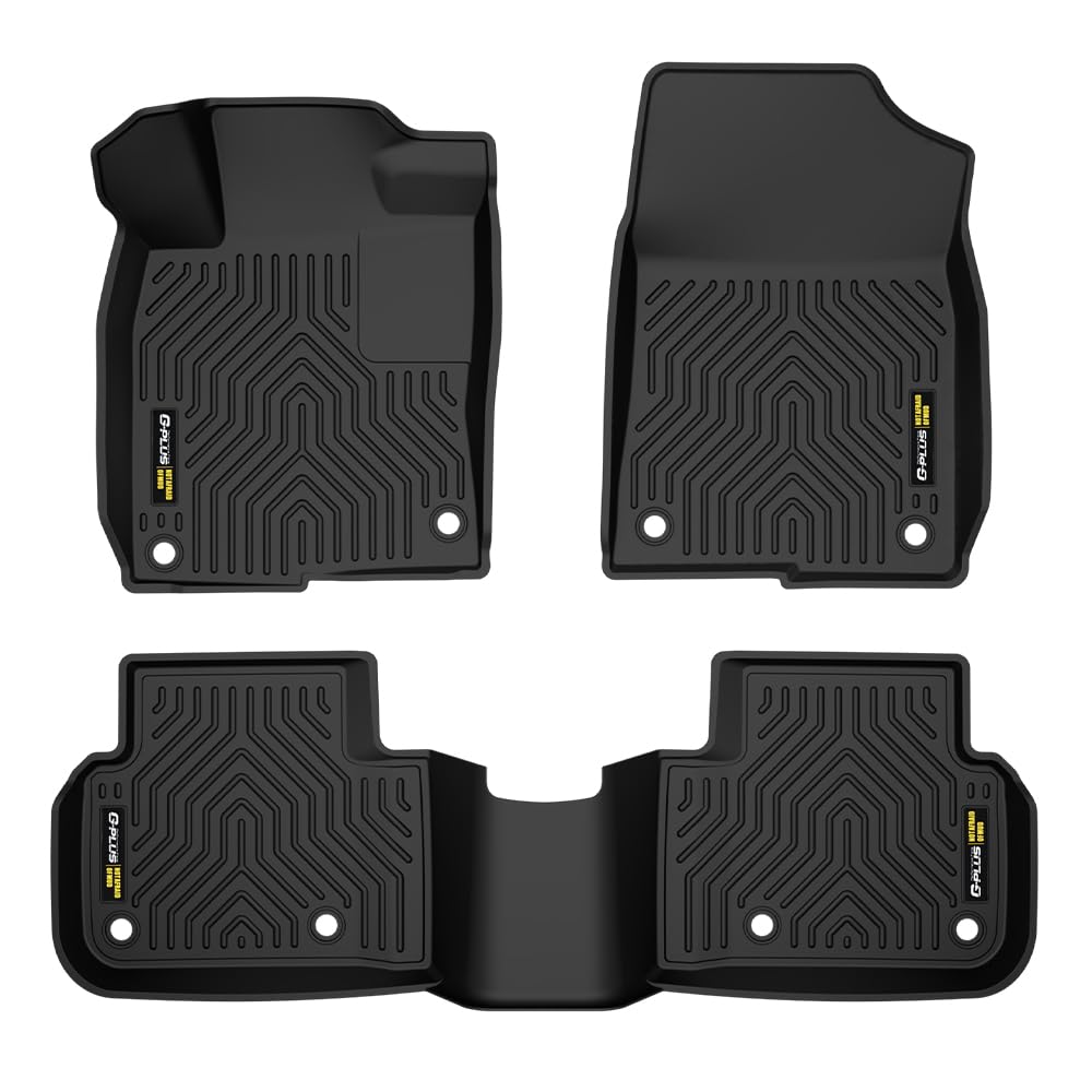 G-PLUS Floor Mats Cargo Liners, Compatible with Honda Civic 2022-2025, Fit Acura Integra 2023-2025, 1st & 2nd Row, All Weather F