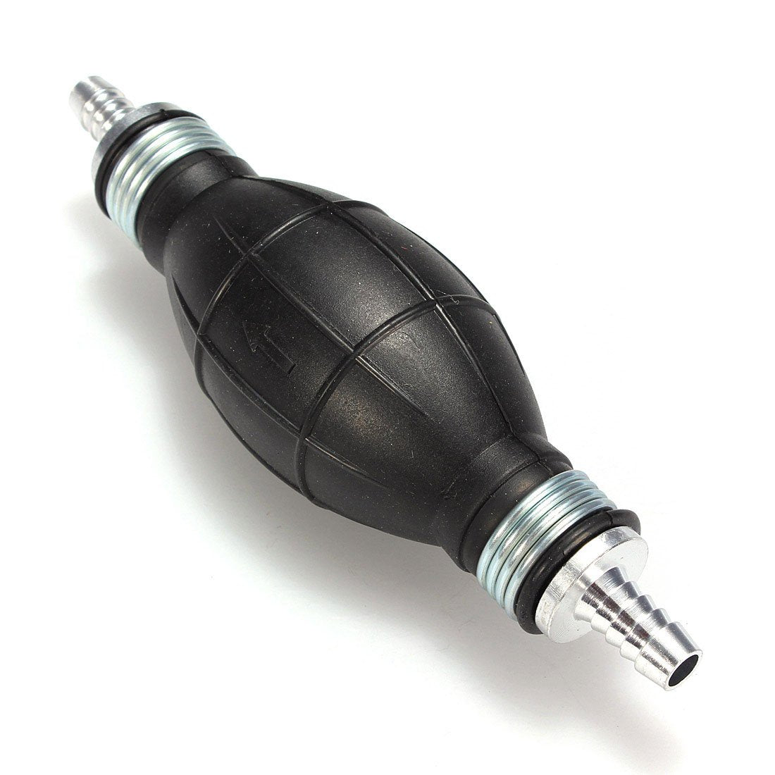ePathChina 8mm 5/16 Black Primer Bulb Rubber Fuel Pump Transfer Vacuum Fuel Hand Primer Gasoline Petrol Diesel Pump for Marine B