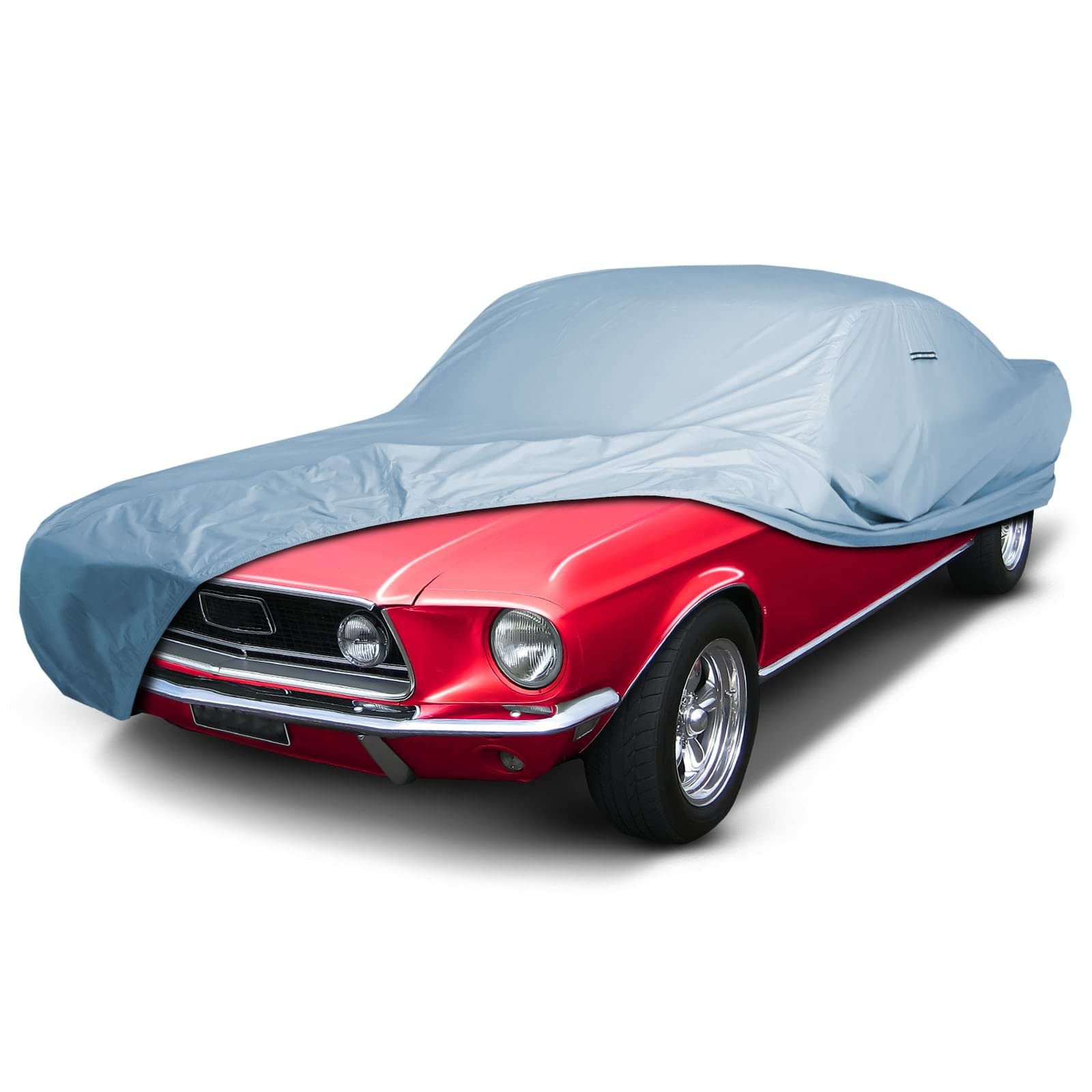 Icarcover Custom Car Cover For 1964-1968 Ford Mustang Waterproof All-Weather Rain Snow Uv Sun Protector Full Exterior Weatherpro