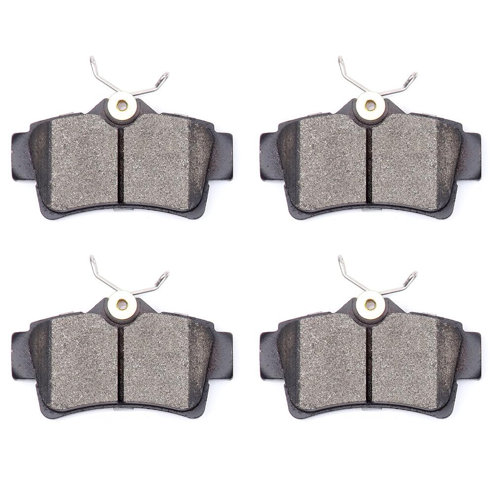 Eccpp D627-7524 Rear Semi Metallic Disc Brake Pad Set Fit For Ford For Mustang 1994-2004