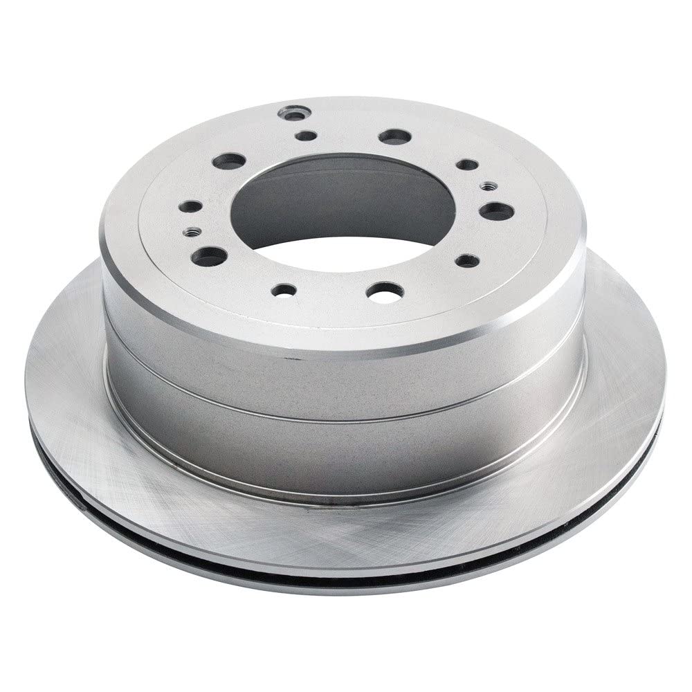 Trq Rear Brake Rotors Set Vented Compatible With 1998-2007 Lexus Lx470 Toyota Land Cruiser