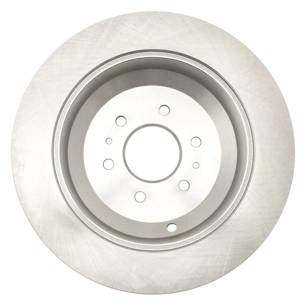 Trq Rear Brake Rotors Set Solid Compatible With 2009 Kia Borrego