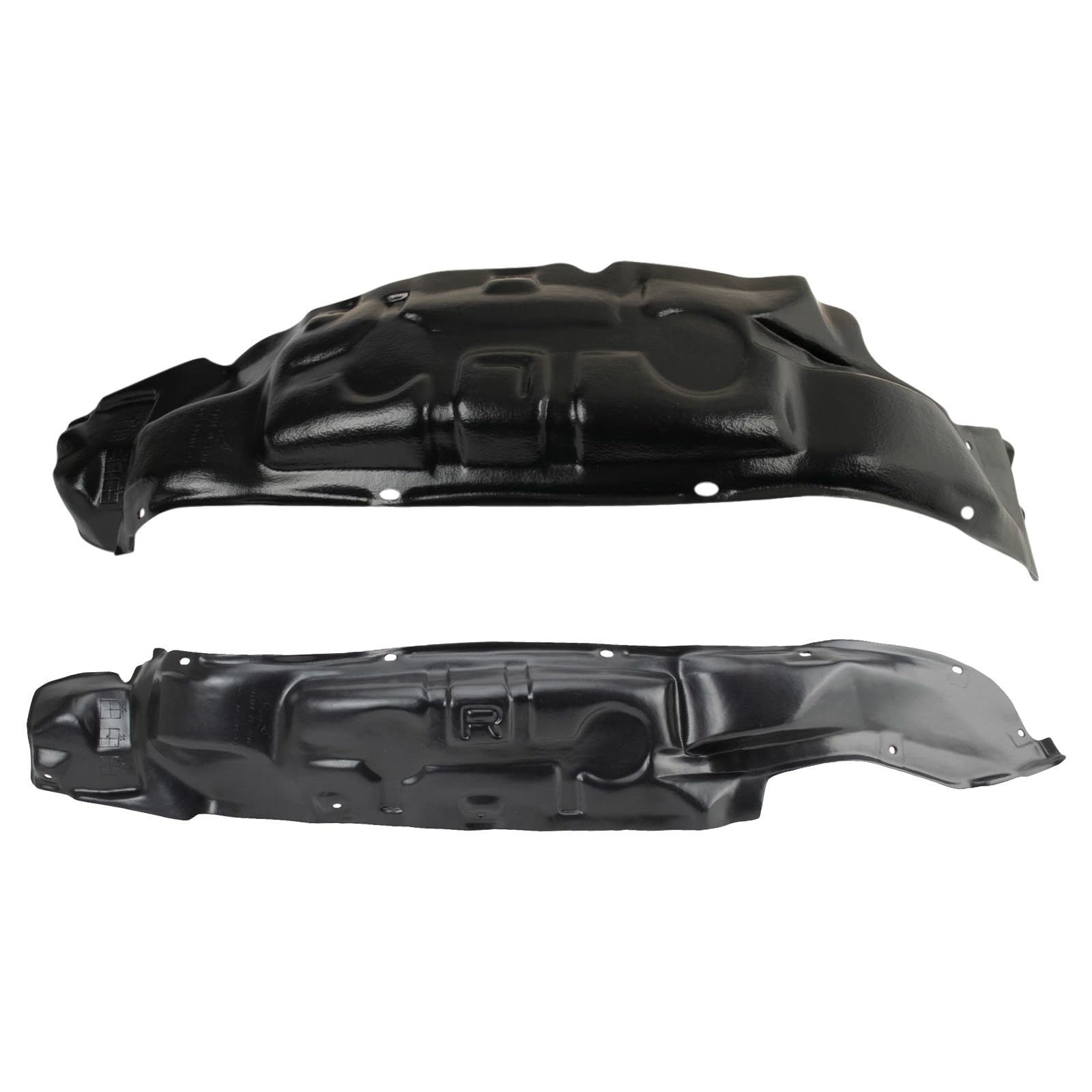 Trq Front Inner Fender Liner Set Compatible With 1984-1989 Toyota 4Runner To1248156 To1249156
