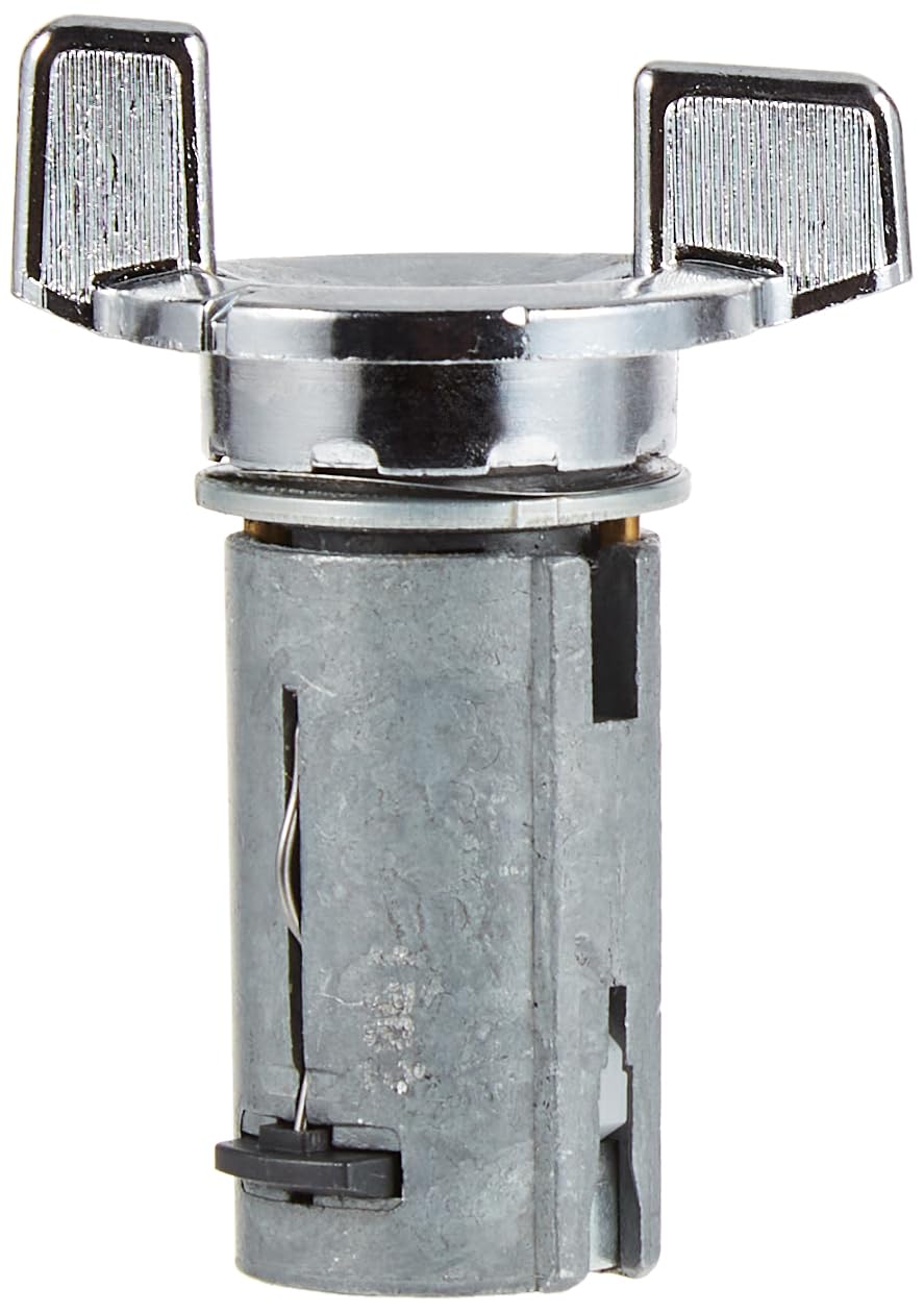 ACDelco Ignition Lock Cylinder D1402B with Key, Silver Finish