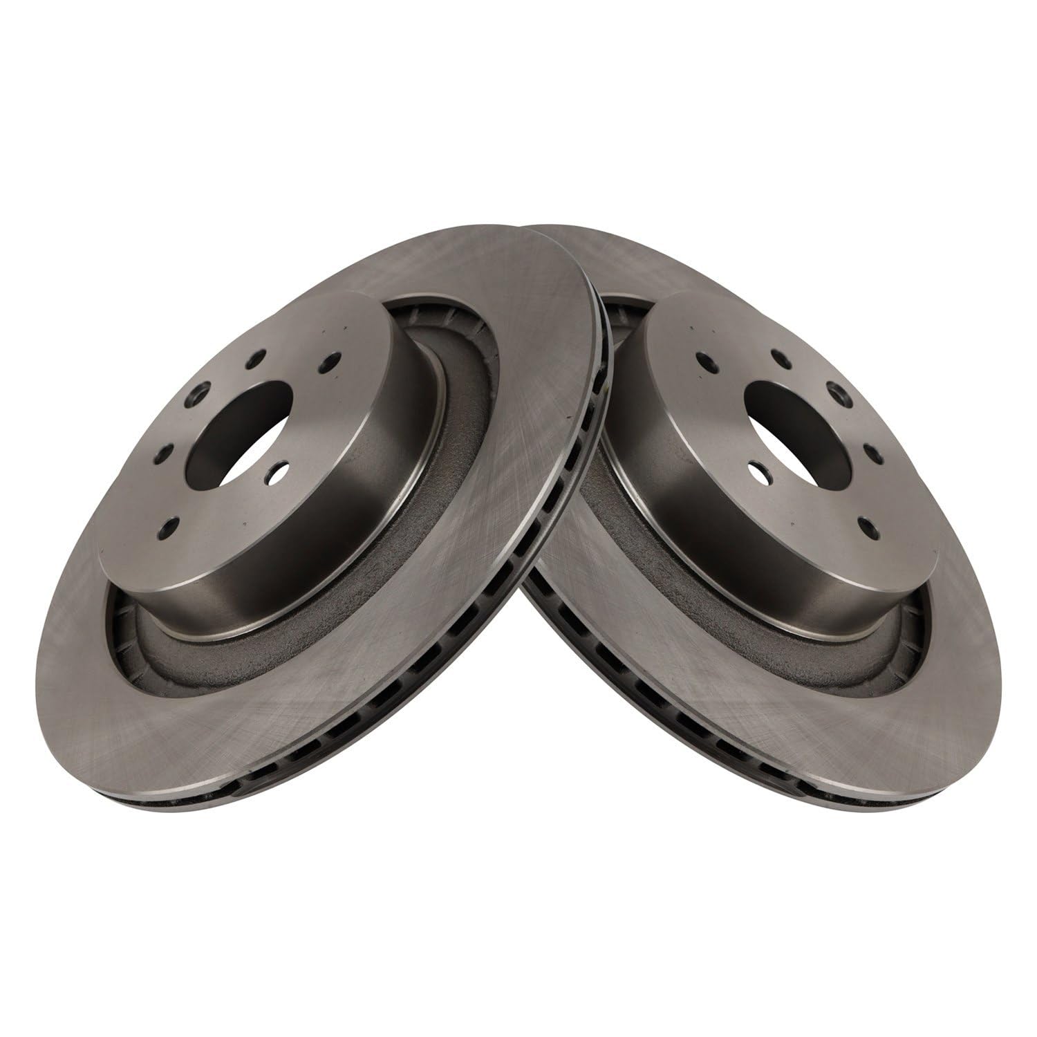 Trq Rear Brake Rotors Set Compatible With 2008-2013 Infiniti G37 2014-2015 Q60 2009-2024 Nissan 370Z