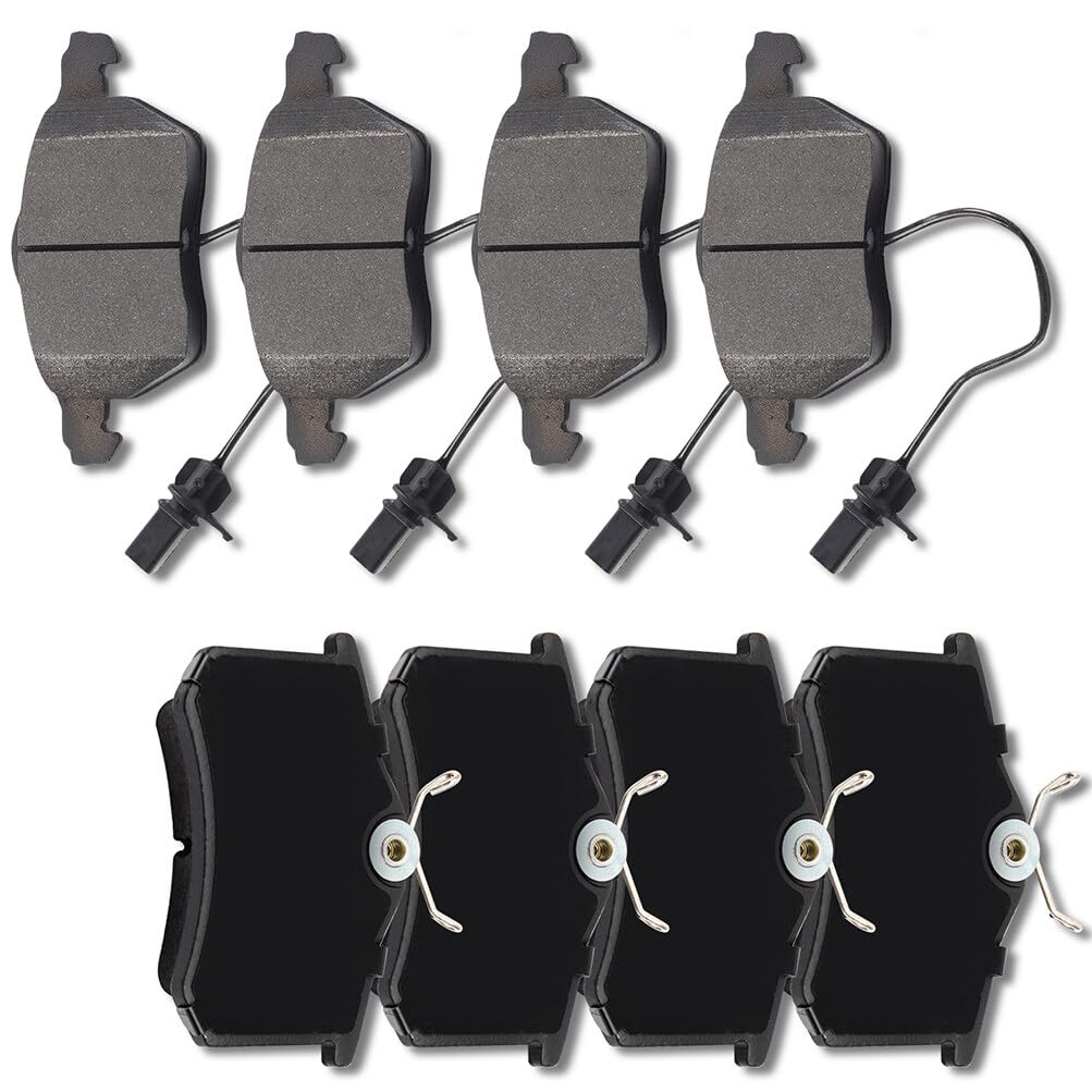 Automuto 8Pcs Front & Rear Disc Brake Pads Set D1113 D908 For Lexus Gs300 2006,For Lexus Is250 2009-2013