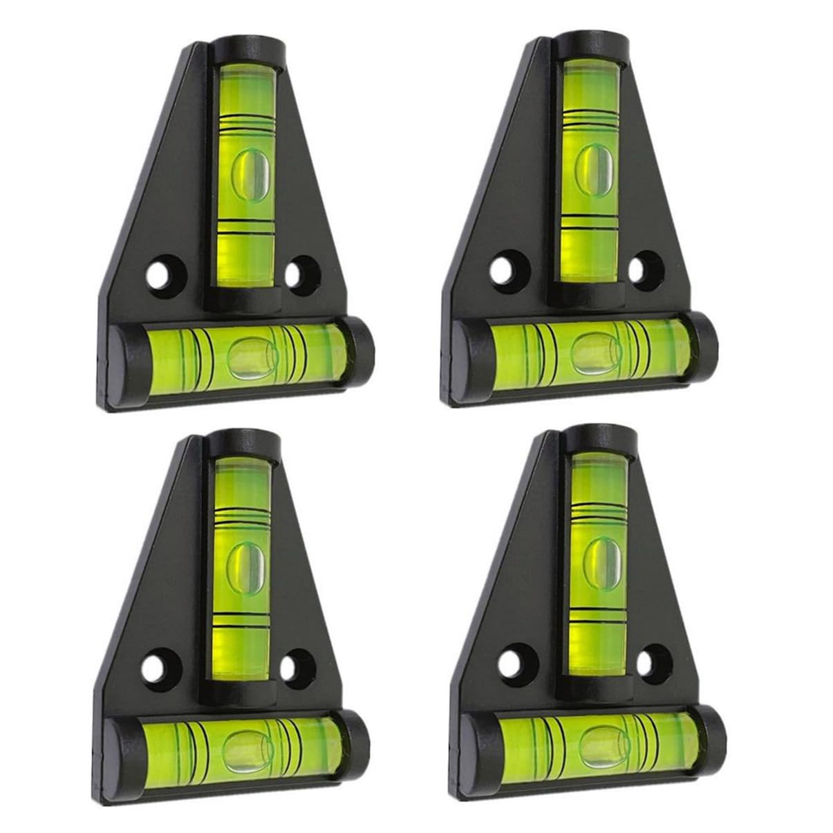 Zujhpymi 4Pcs Magnetic T Type Rv Levelers, Rv Parts Accessories Exterior Leveling Stablilization Levelers, Dual-Use With Magneti