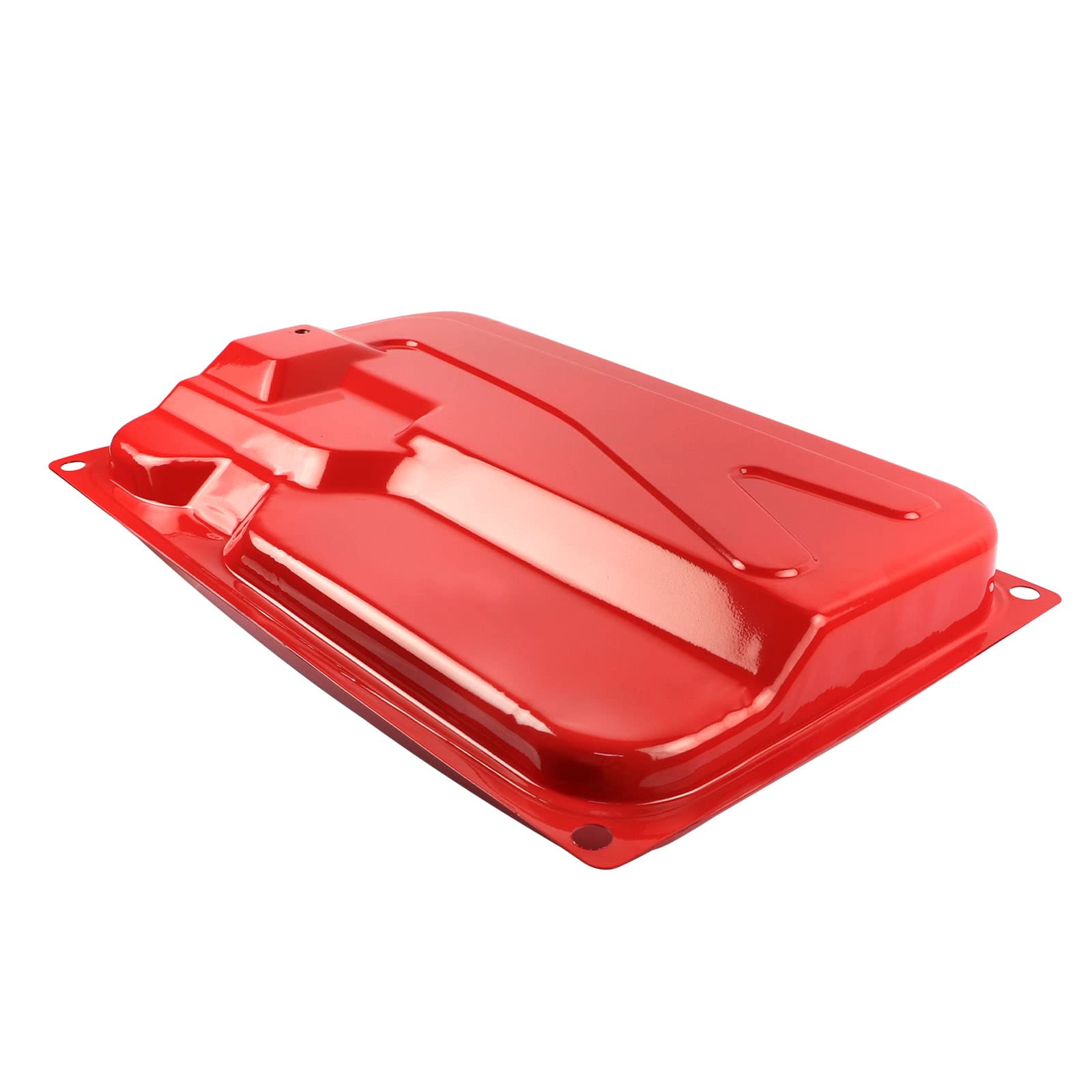 Flypig 2-3Kw Red Universal 5 Gallon(Us) Generator Fuel Tank 18.9 L Secondary Gas Tank Generator Petcock Filter Gauge Cap Assembl