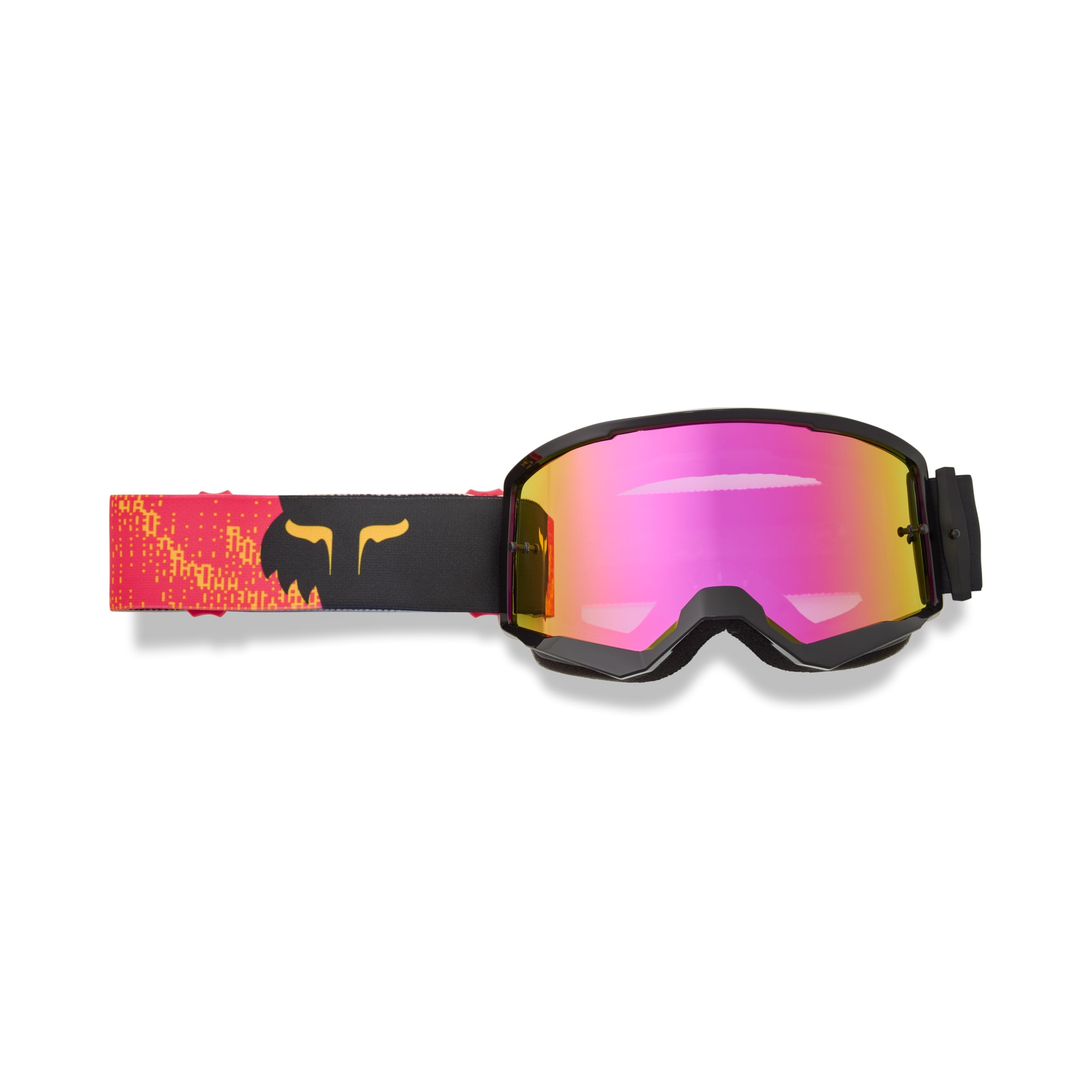 Fox Racing Unisex Main Motocross Dirt Bike Goggle, Tangerine Kairos, OS