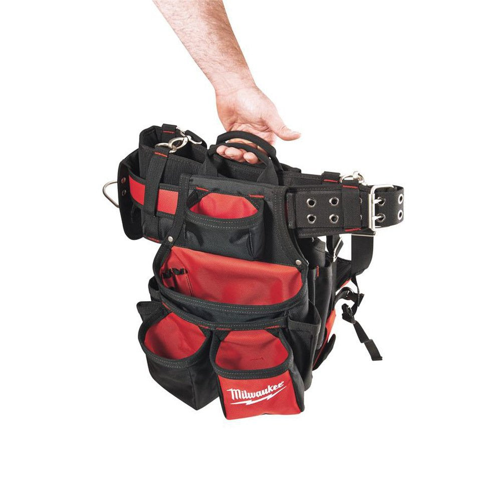 Milwaukee Contractor Work Belt with Suspension Rig, 53" Waist, ACEEF241 Material, Model 48-22-8120, As Shown in Picture