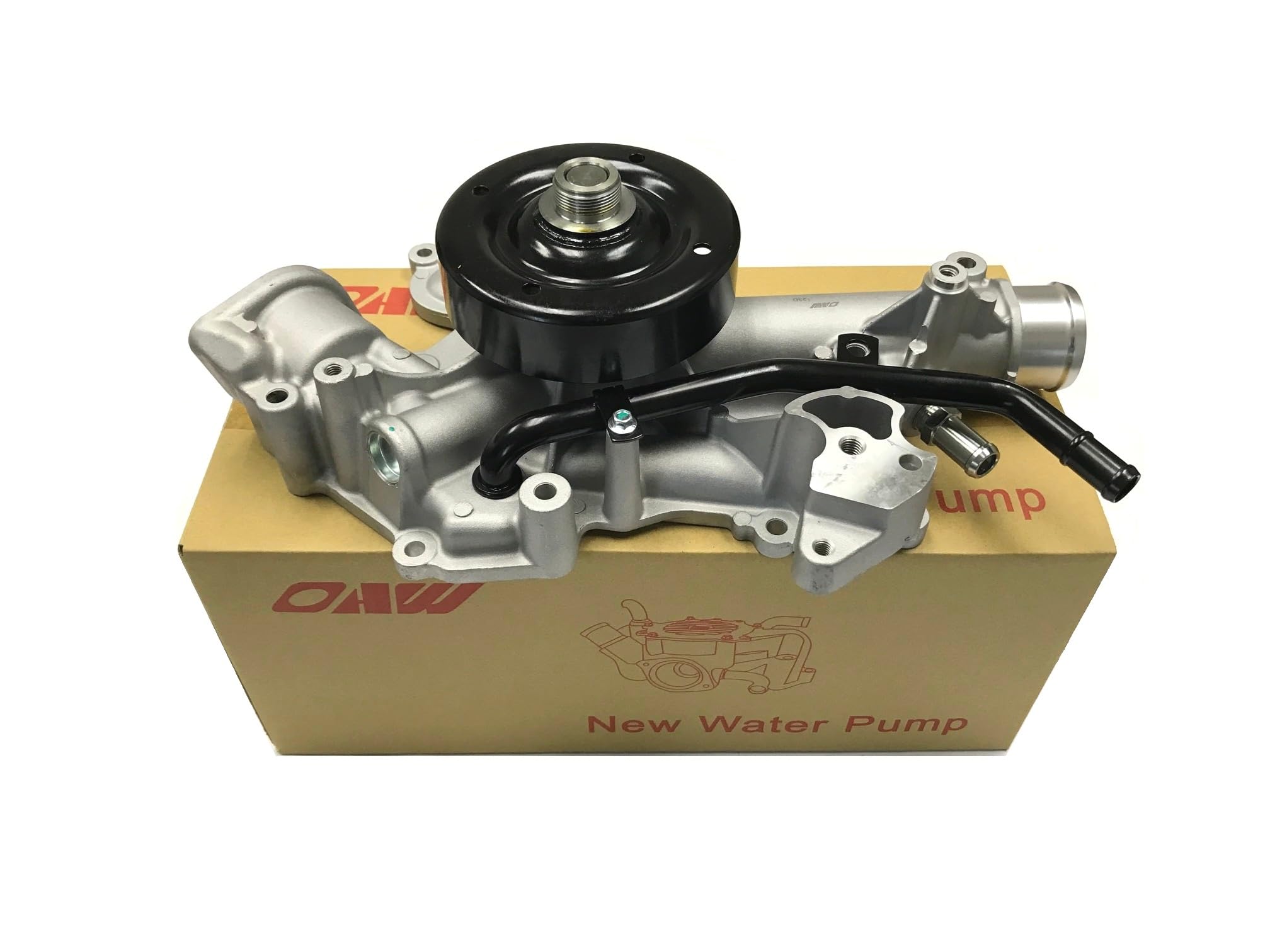 OAW CR4370 Engine Water Pump for 5.7L-V8 on 2003-2008 Dodge Durango, RAM 1500 2500 3500 & Chrysler Aspen 2007-2008, Replace OE#