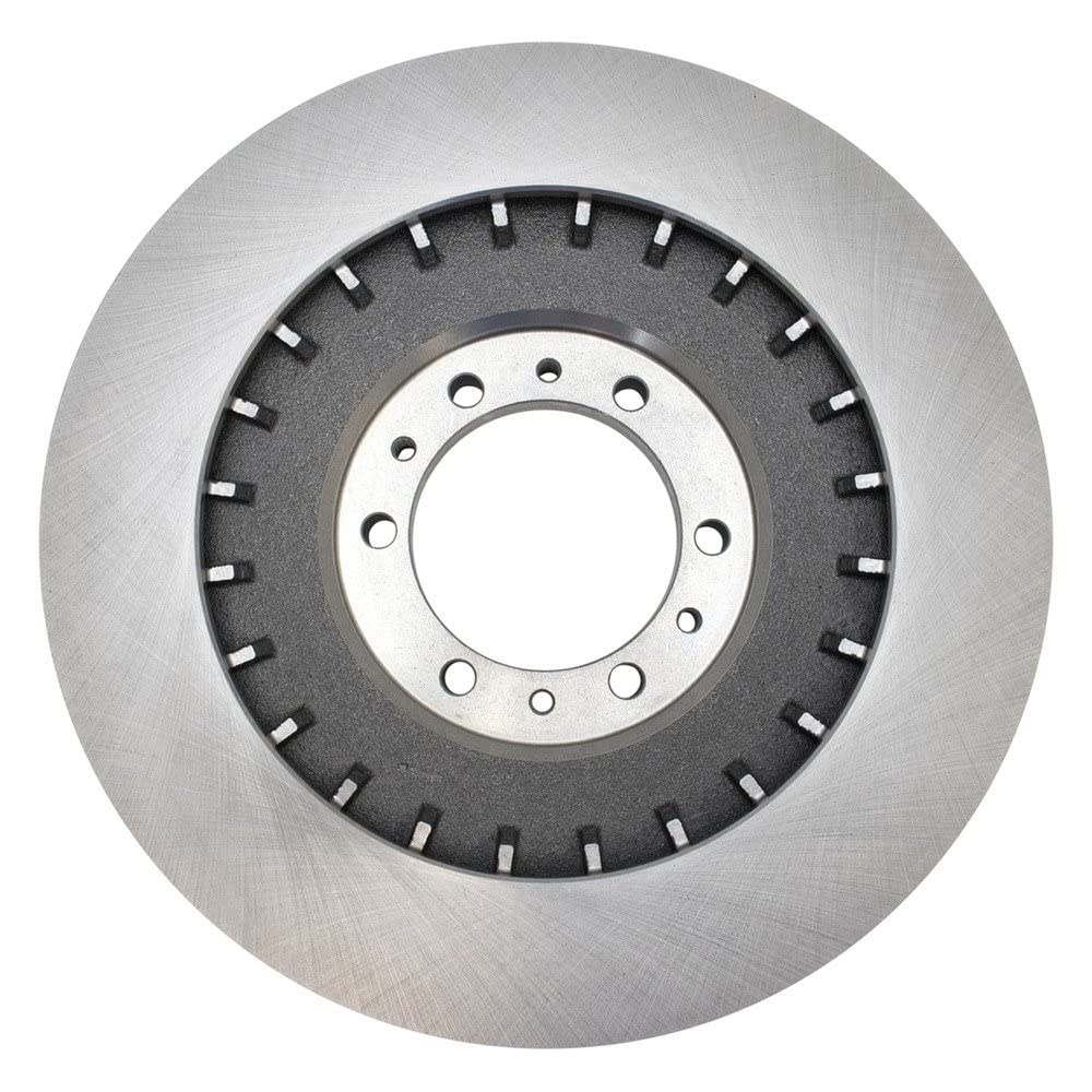 Trq Front Brake Rotors Set Vented Compatible With 2000-2004 Mitsubishi Montero Sport