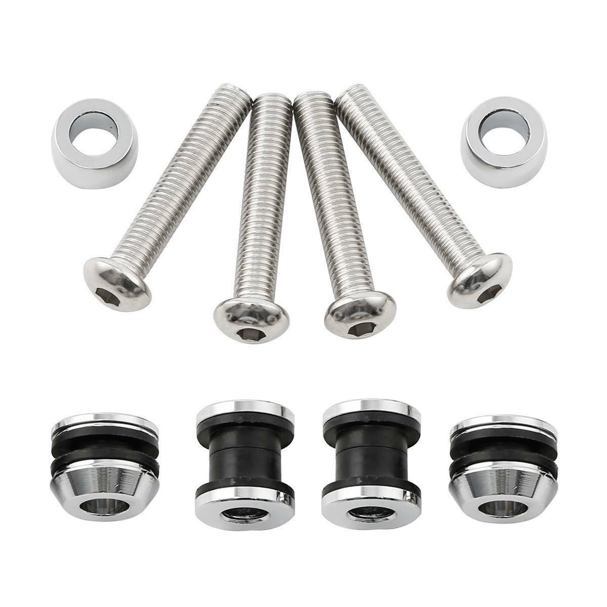 Motorcycle Quick Release Four Docking Hardware kit Luggage Rack Detachable Fits for Harley XG500 750 2015-2025