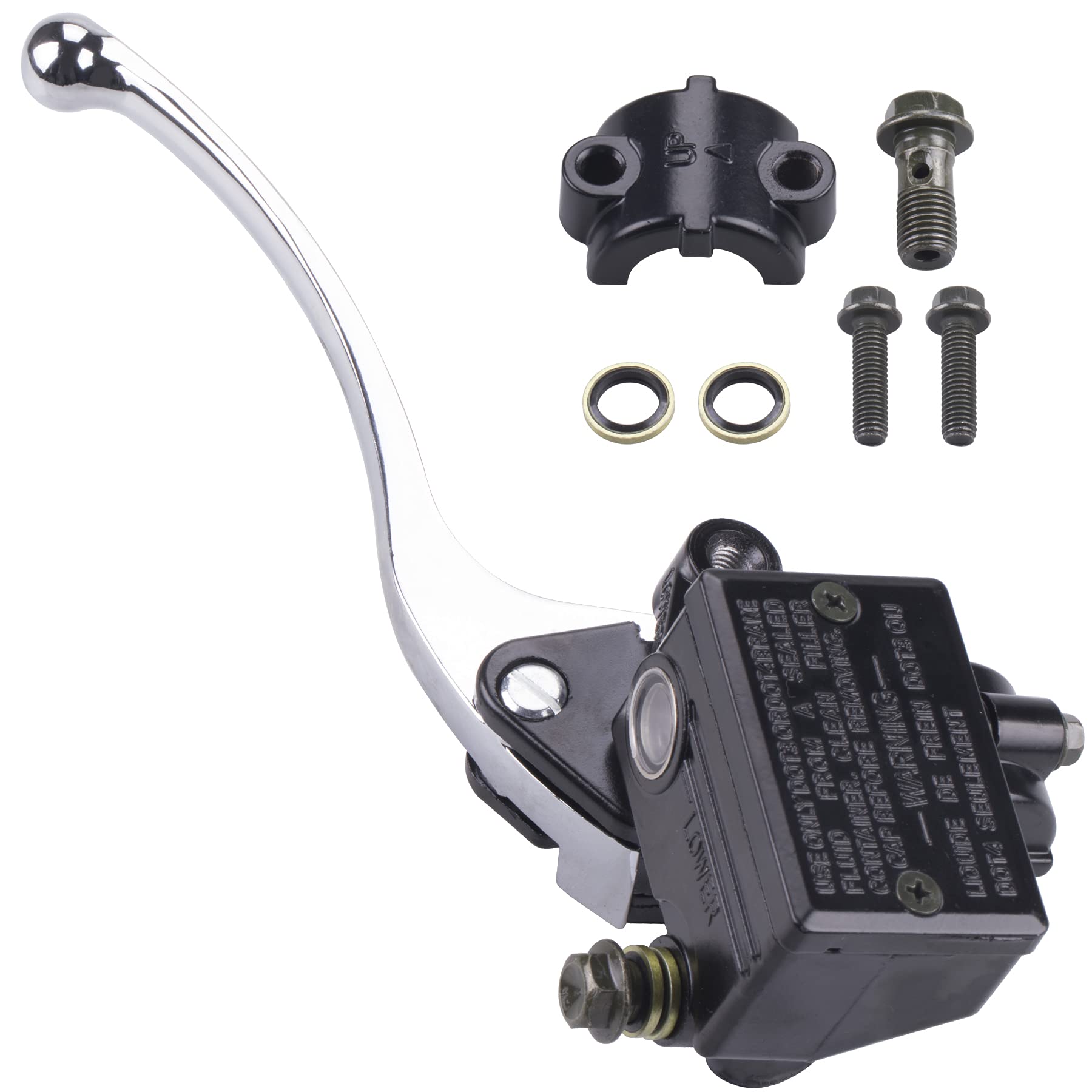 MWMNUN Front brake master cylinder Compatible with Brake Master Cylinder for Yamaha YFZ450 Banshee 350 Big Bear 250 350 400 Griz