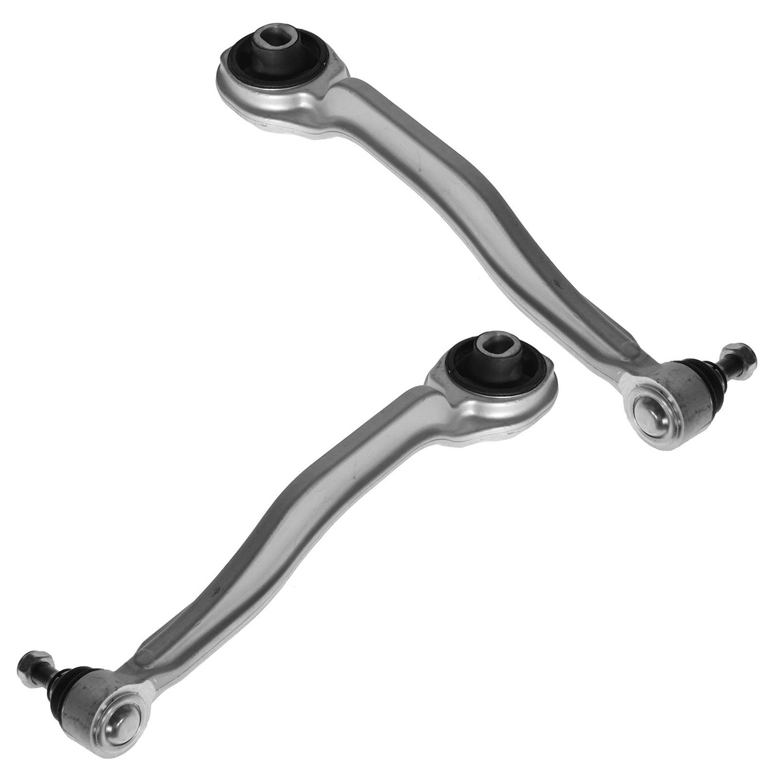 TRQ Control Arm and Ball Joint Set - 2 Piece for 06-09 Mercedes E350, E320, SL500 - Silver - Model PSA62284
