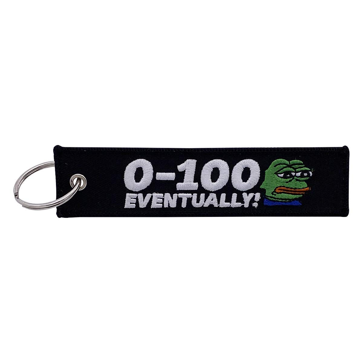 Boostnatics Keychain Tag For Motorcycles, Scooters, Bike, Cars, Backpacks, Gifts, & More (0-100 Eventually!)