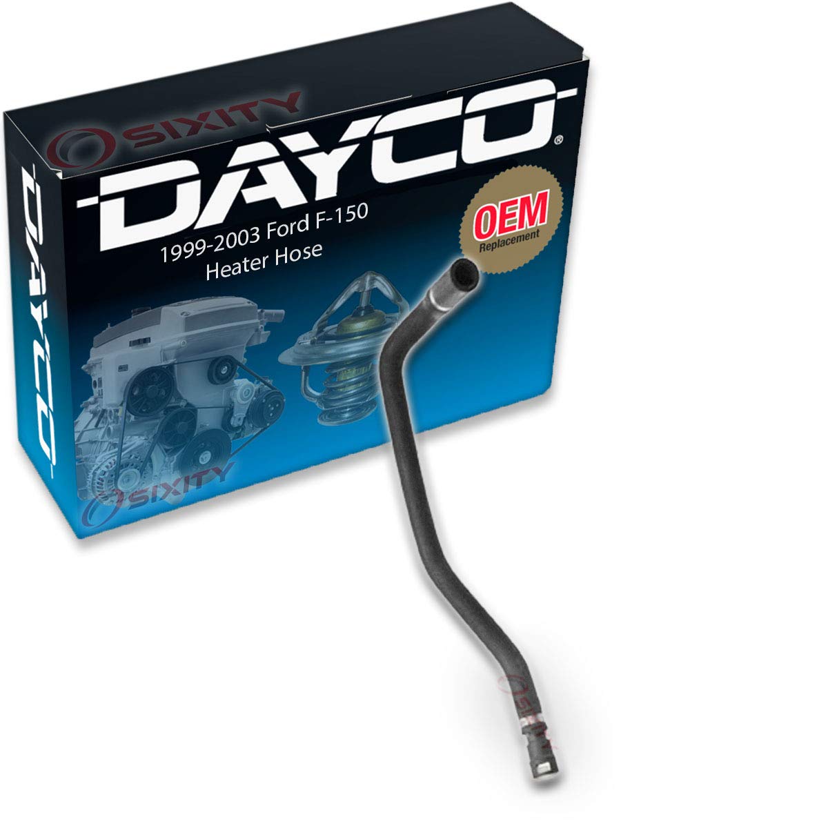 Dayco Pipe To Heater HVAC Heater Hose compatible with Ford F-150 5.4L V8 1999-2003