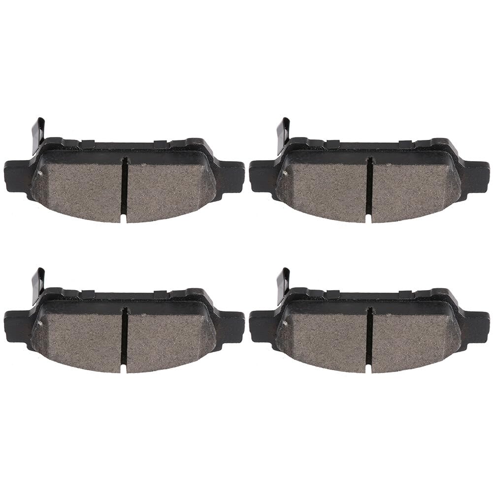 Cciyu D995 Rear Semi-Metallic Disc Brake Pads Kit For Buick Lucerne 2006-2011,For Cadillac Dts 2006-2011 4Pcs